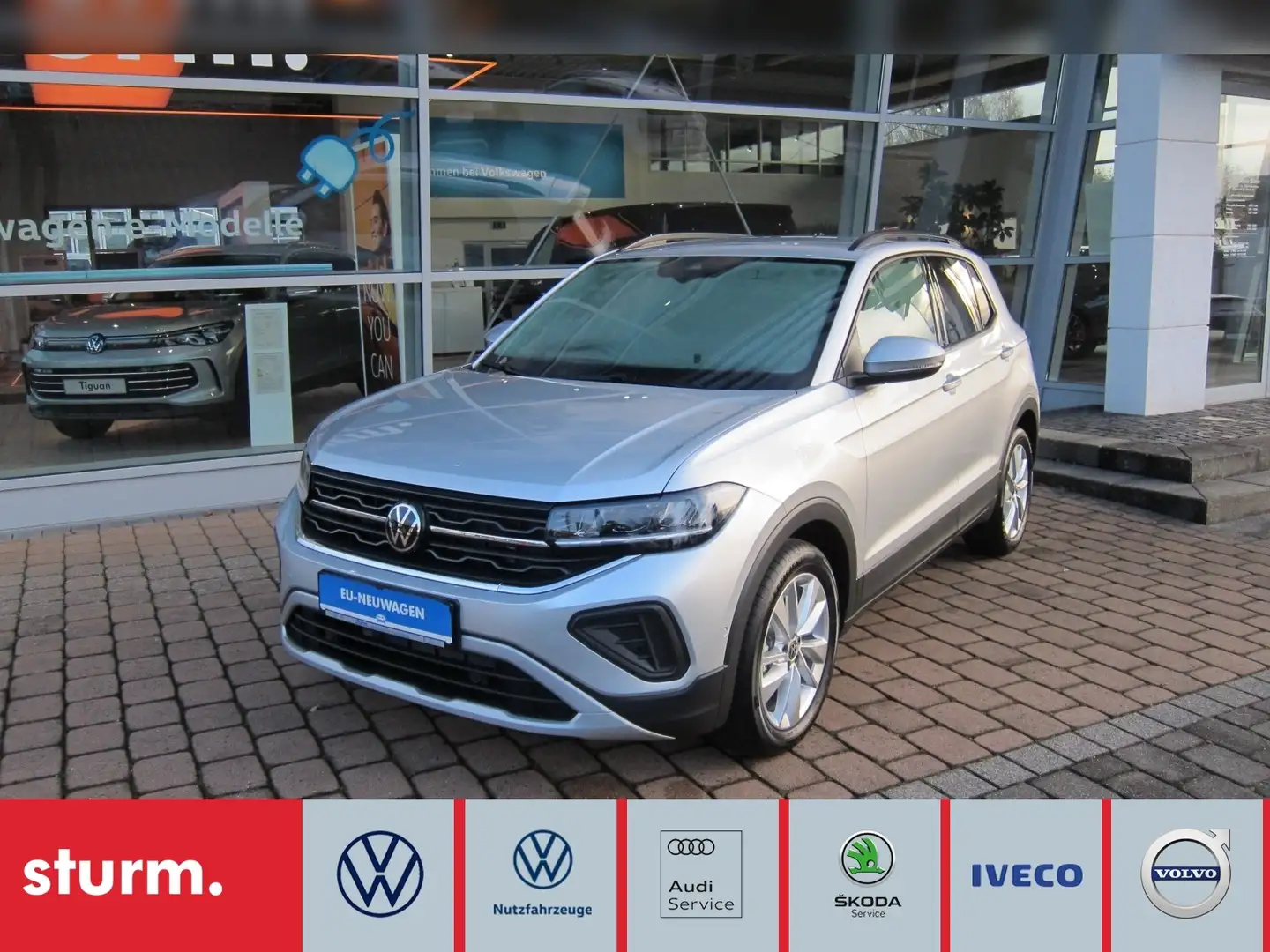 Volkswagen T-Cross Life 1.0 TSI DSG *LED, AppConnect, Kamera* Silber - 1