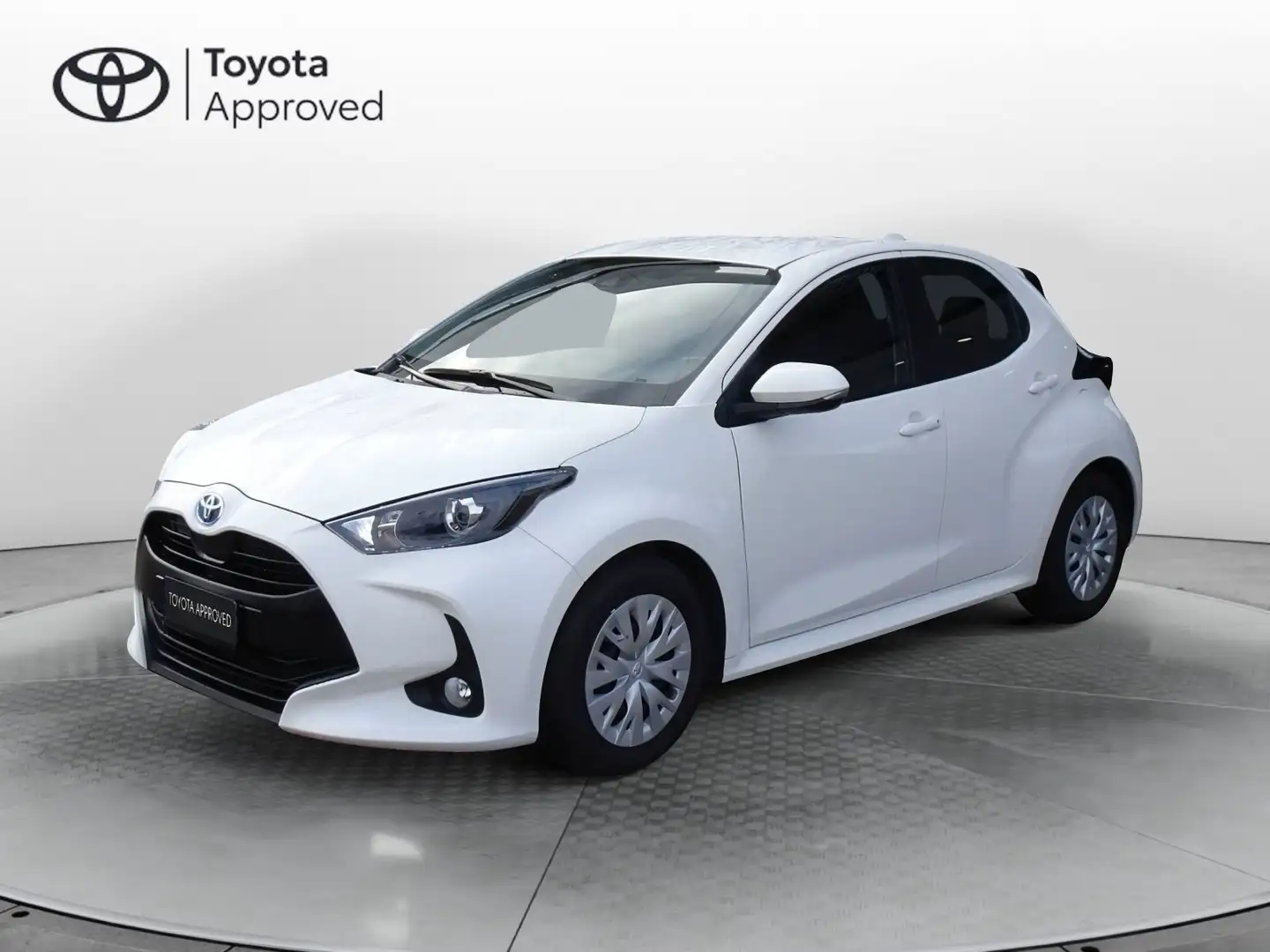Toyota Yaris 1.5 Hybrid 5 porte Active Weiß - 1