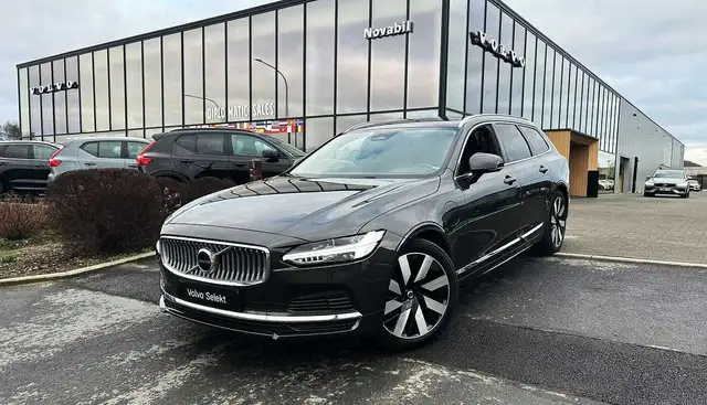 Volvo V90 Plus, T6 AWD Plug-in hybrid, Électrique/essence, B