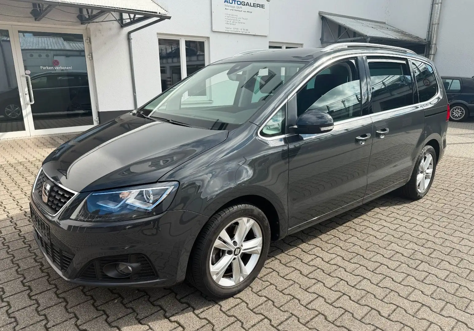 SEAT Alhambra Xcellence DSG NAVI/AHK/STADHEIZ/DCC/ACC Gris - 1