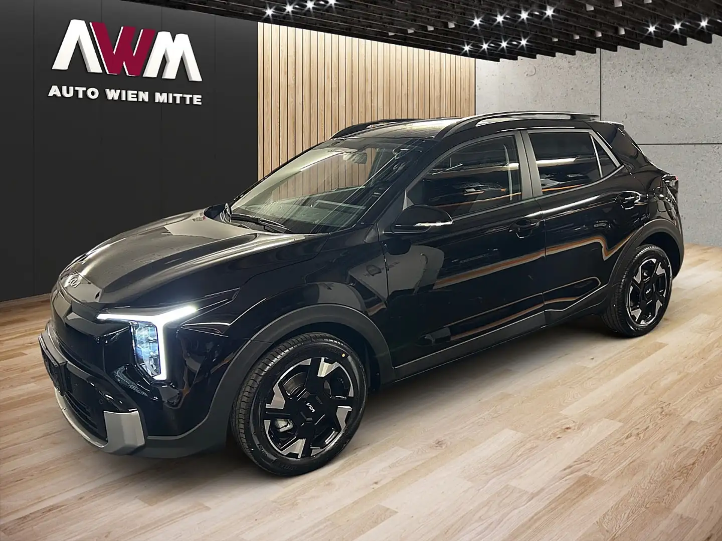 Kia Stonic 1,0 TGDI GPF ISG Silber Schwarz - 1