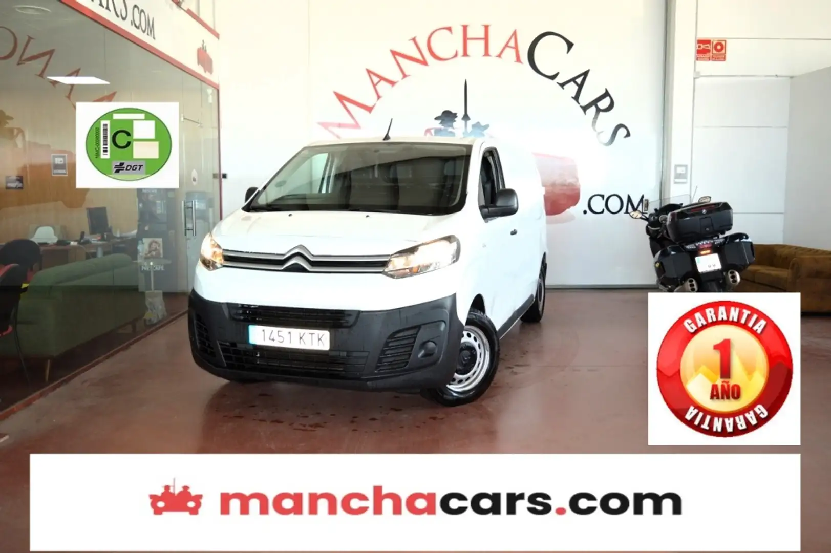 Citroen Jumpy Fg. BlueHDI Talla M Confort 95 Blanco - 2