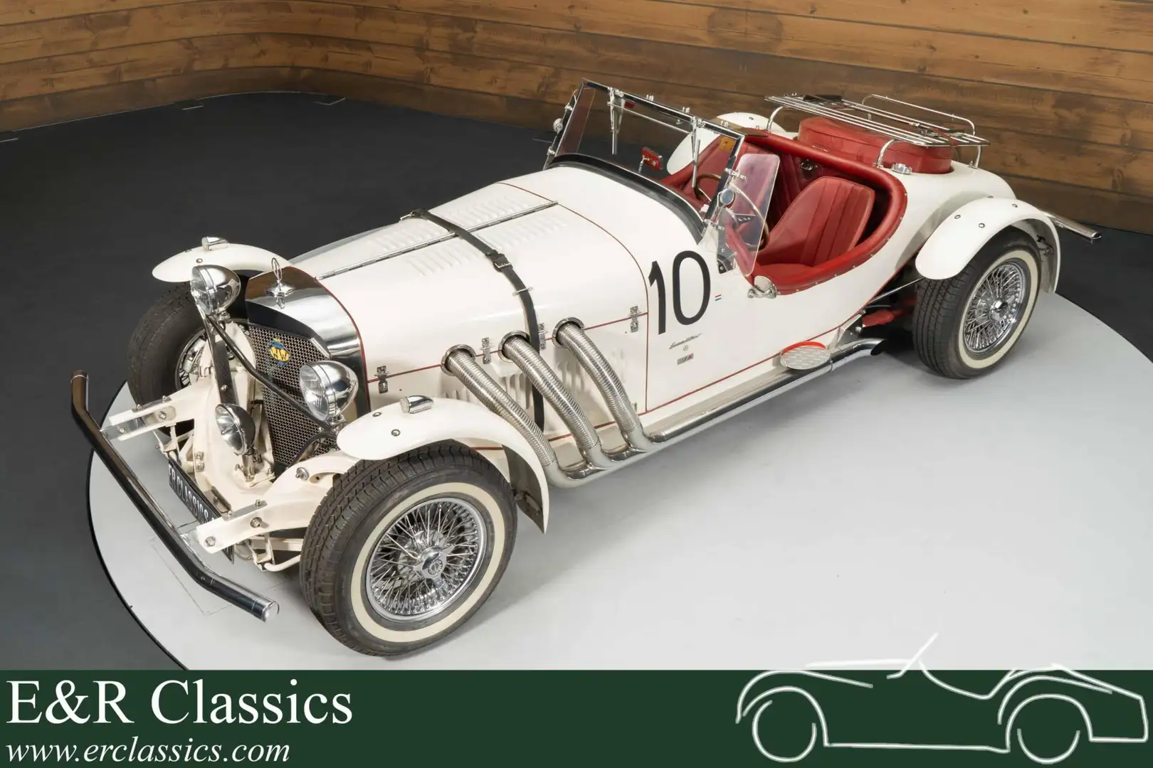 Oldtimer Excalibur SSK | Restored | #10 of 356 Built | 1966 Blanc - 1