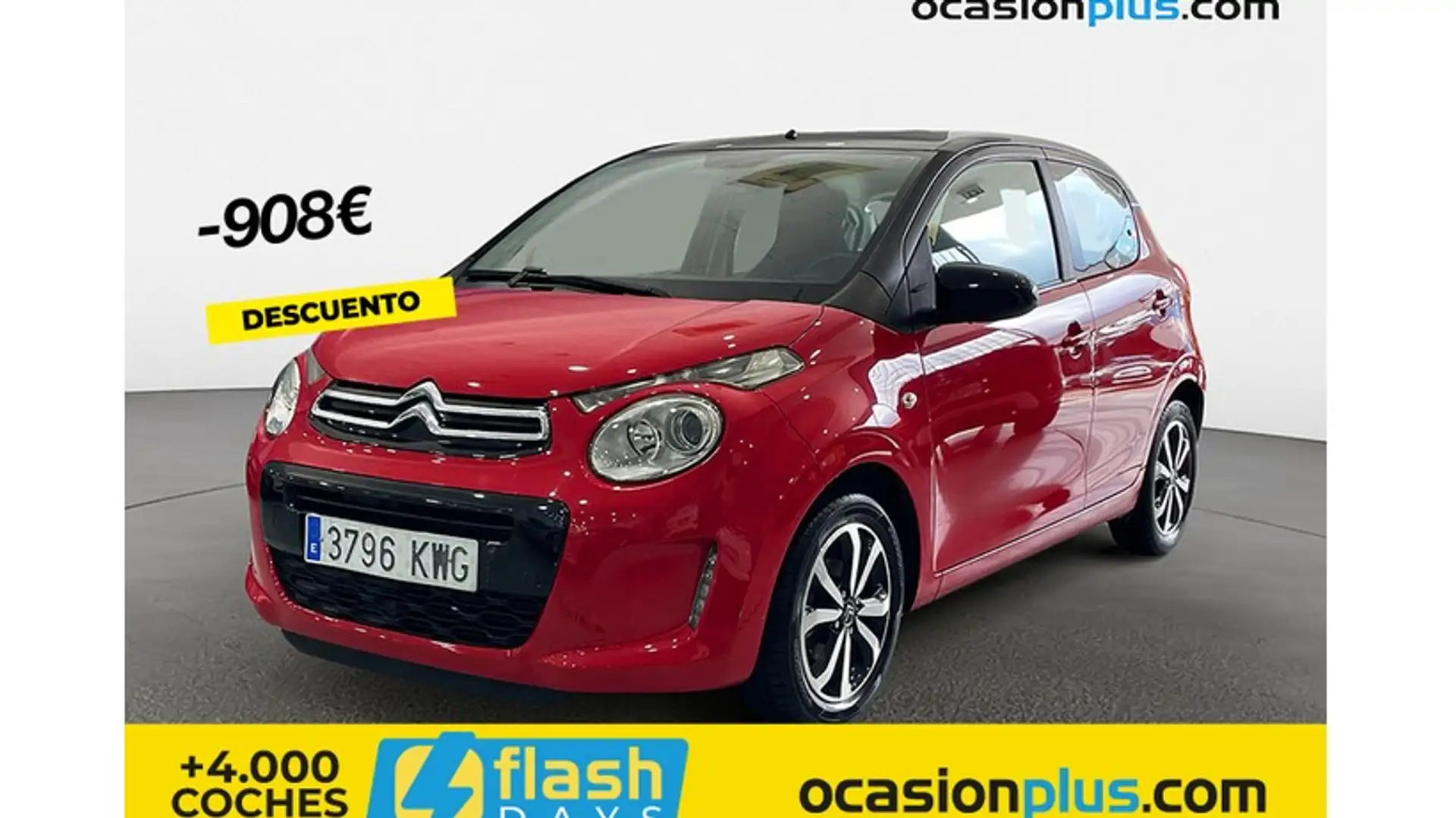 Citroen C1 1.0 VTi City Edition 72 Rojo - 1