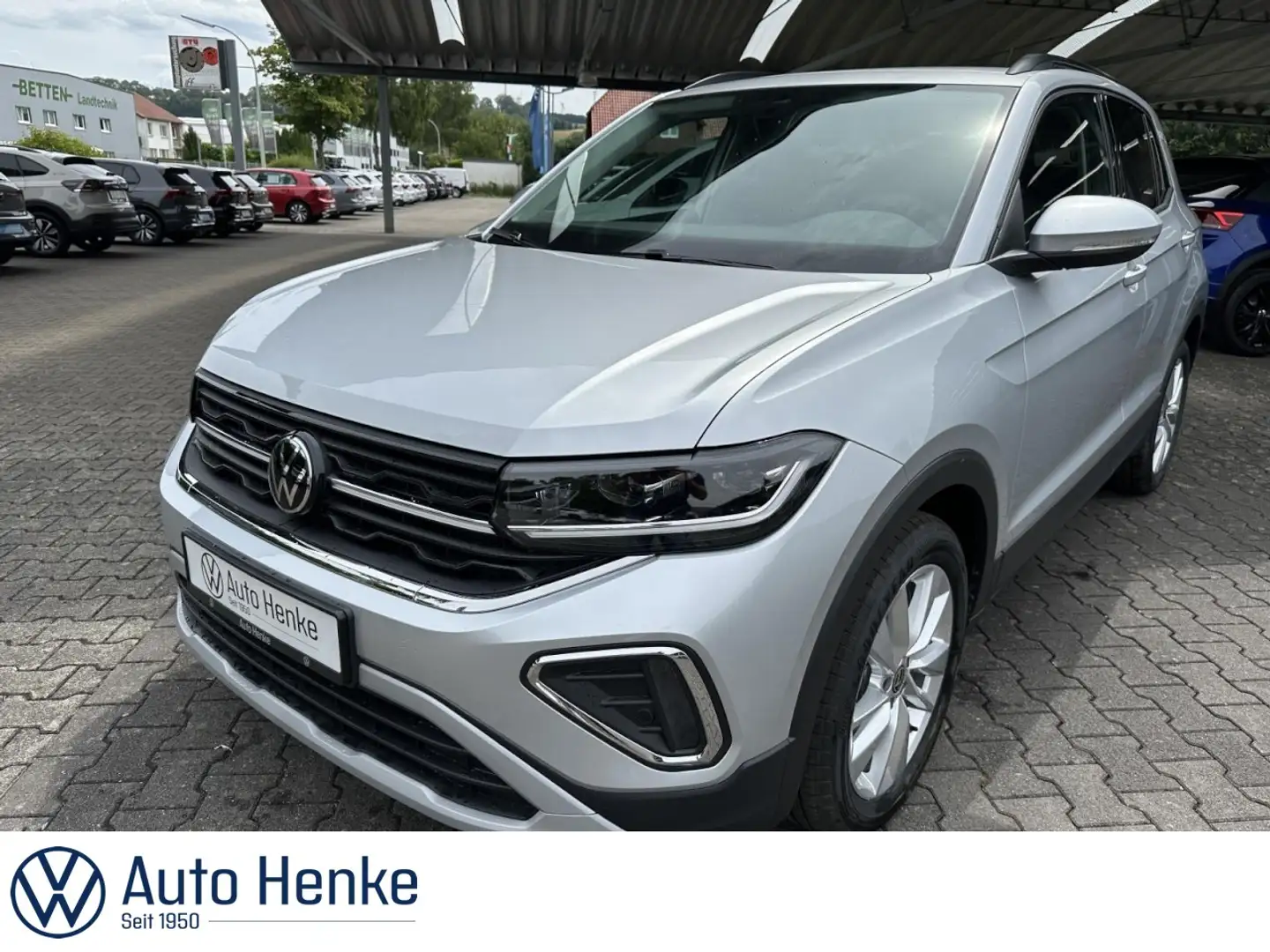 Volkswagen T-Cross 1.0 TSI OPF DSG LIFE + LED-MATRIX + KLIMA + REAR V Silber - 1