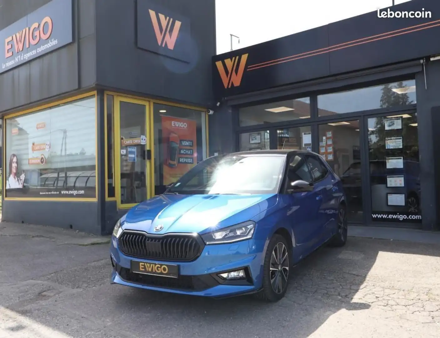 Skoda Fabia 1.0 TSI 110 CH MONTE CARLO DSG7 BVA %2B CARPLAY SI Azul - 1