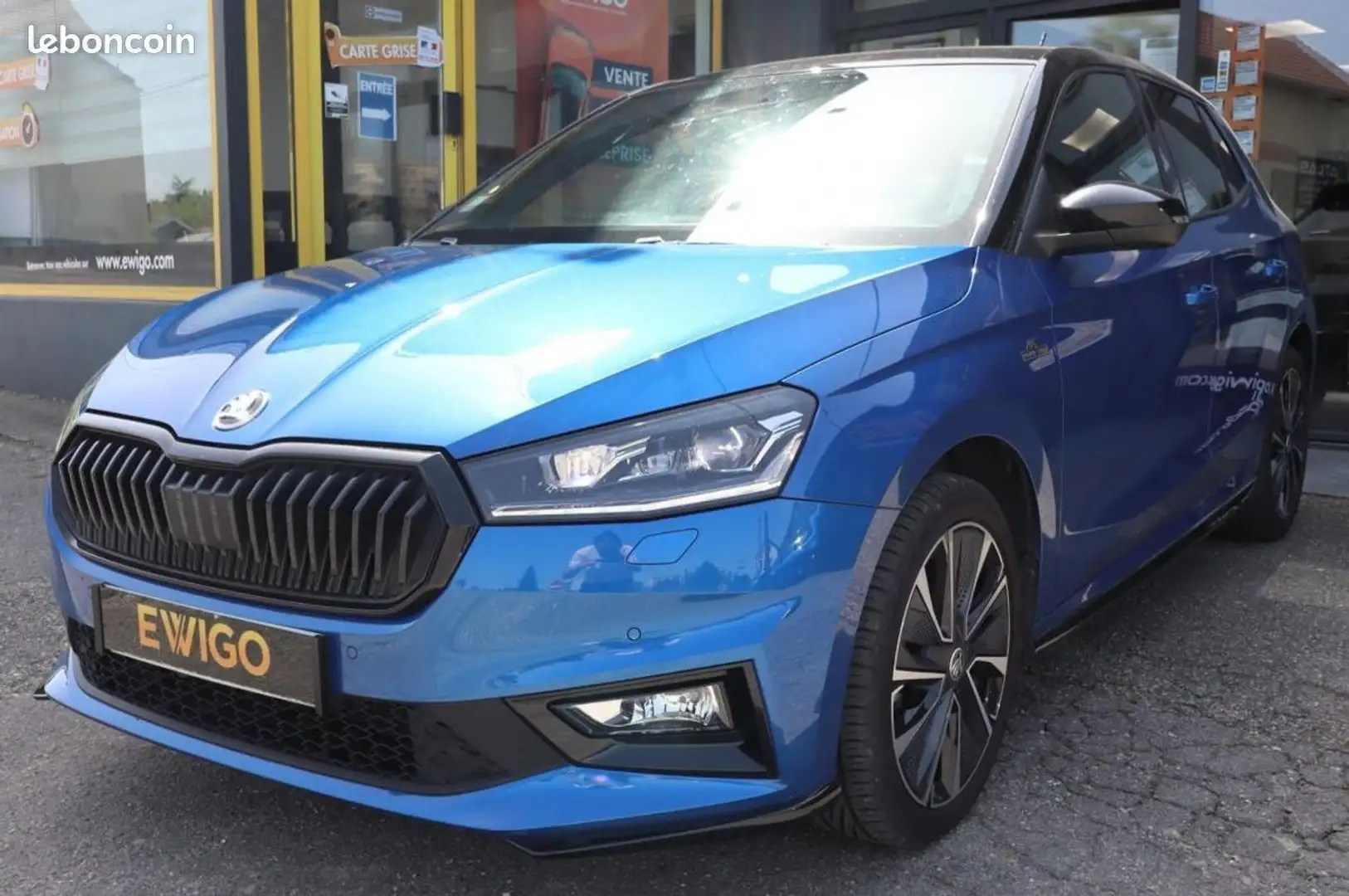 Skoda Fabia 1.0 TSI 110 CH MONTE CARLO DSG7 BVA %2B CARPLAY SI Azul - 2