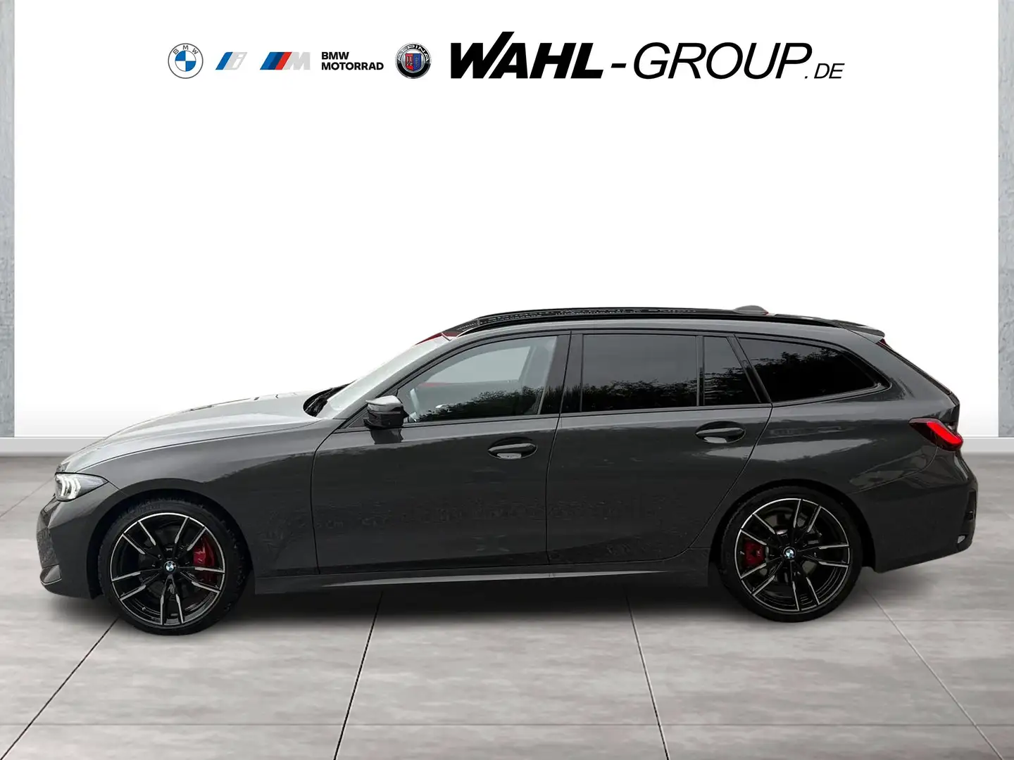 BMW 340 M340d xDrive Touring M Sport Pro Standhzg Panorama Grau - 2
