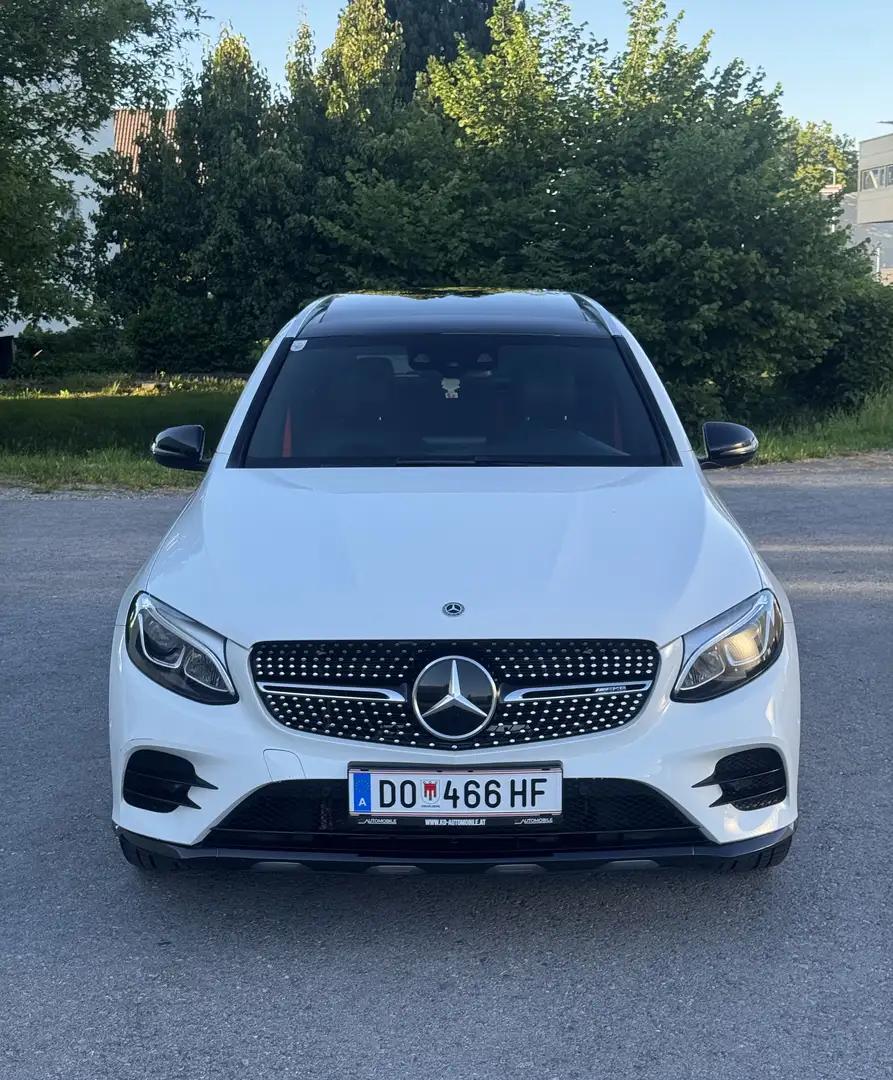 Mercedes-Benz GLC 43 AMG Mercedes-AMG 4MATIC Aut. - Pano Luft Spur Assiste Weiß - 2