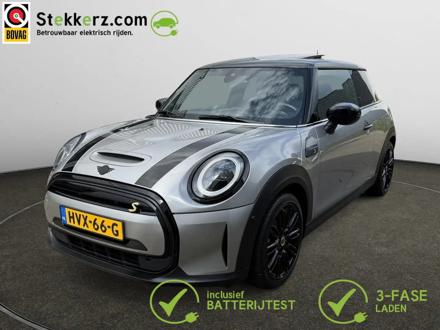 MINI Mini Electric MINI Yours 33 kWh Pano, Leer, Harman Zilver - 1