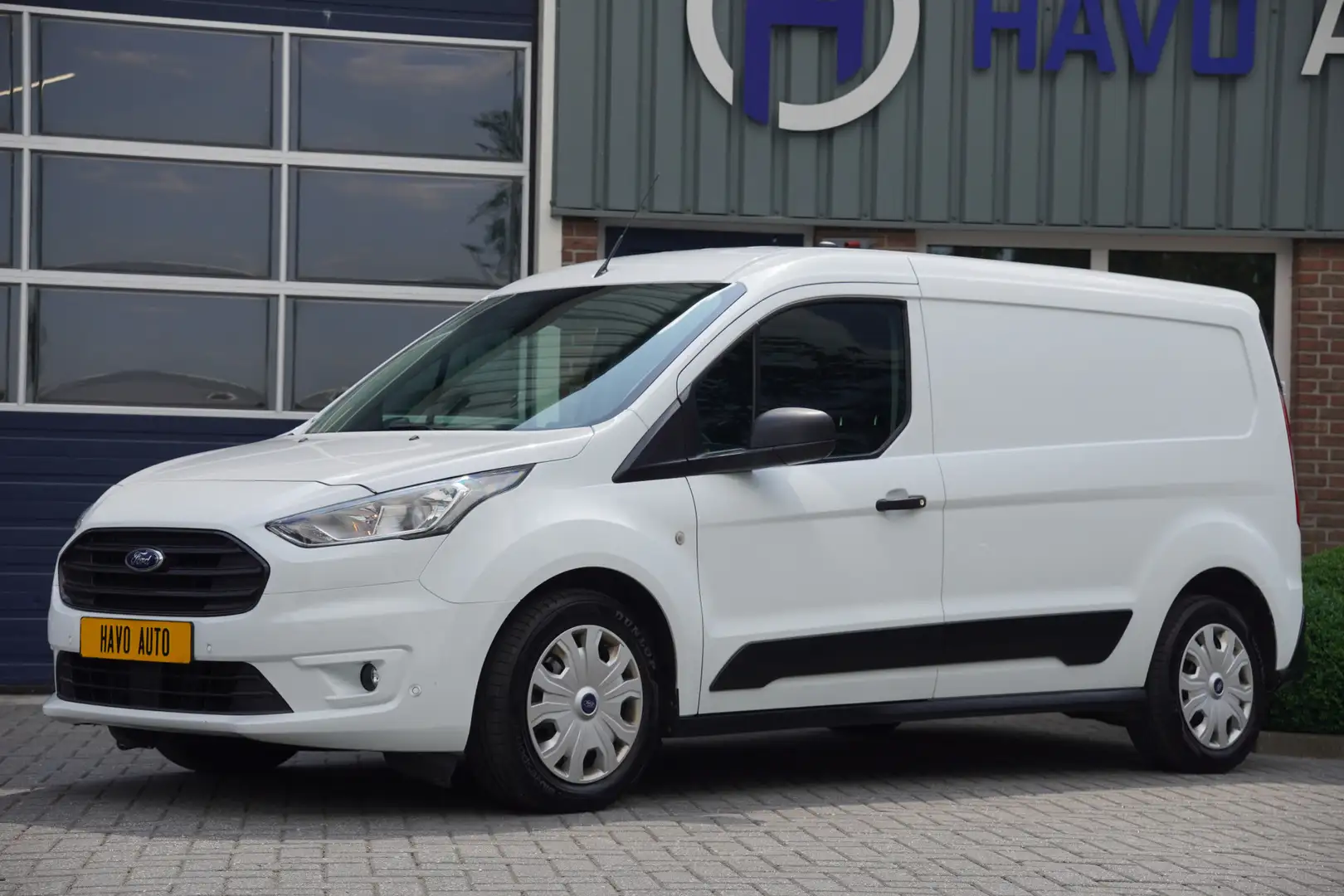 Ford Transit Connect 1.0 Benzine L2 Trend, AIRCO, TREKHAAK, 3-ZITS, CRU Blanc - 2