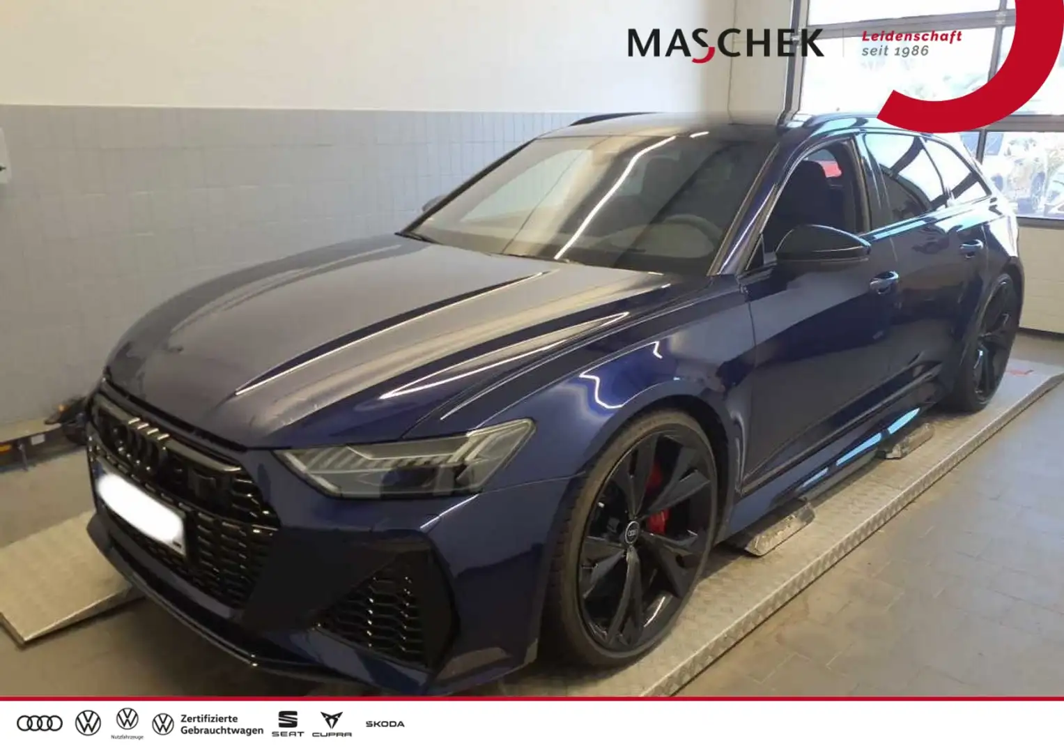 Audi RS6 Avant Keramik HD-Matrix Pano Black RS-AGA AHK B&O Bleu - 1