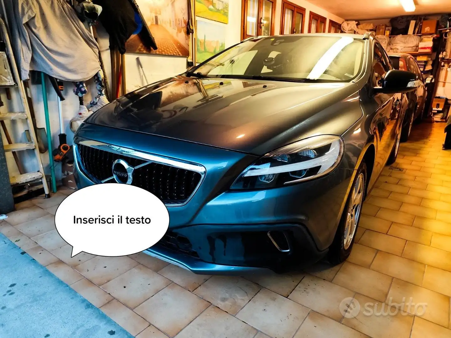 Volvo V40 Cross Country V40 Cross Country 2.0 d2 Kinetic geartronic my17 Gris - 1