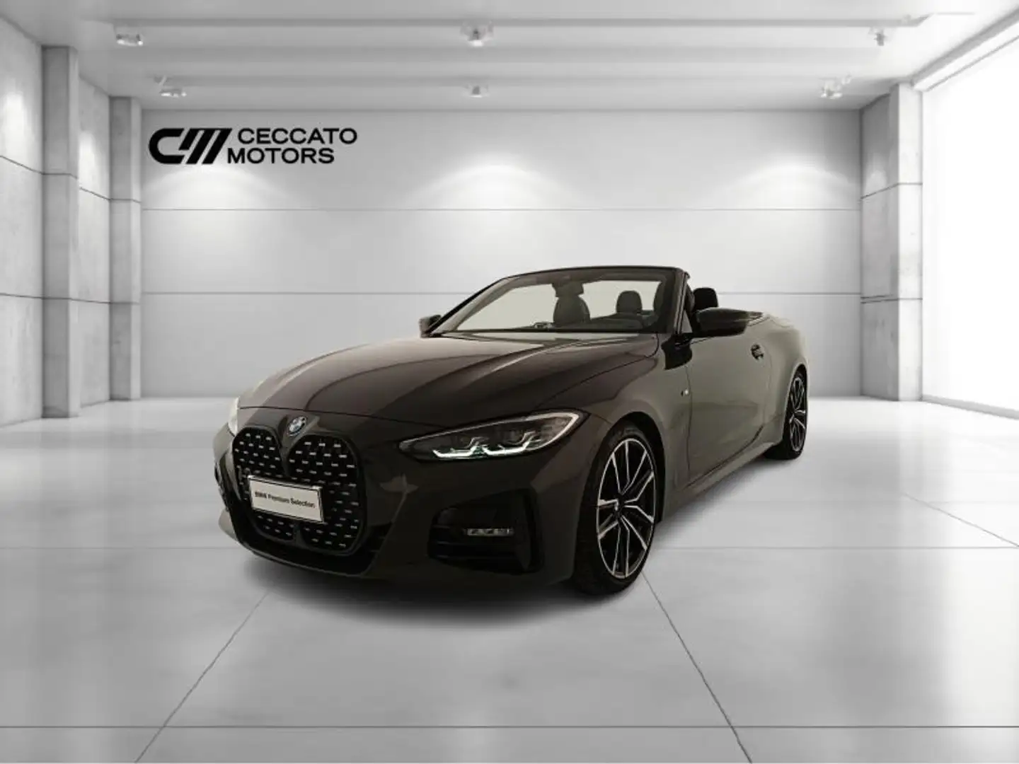 BMW 420 d Cabrio mhev 48V Msport auto Grigio - 1