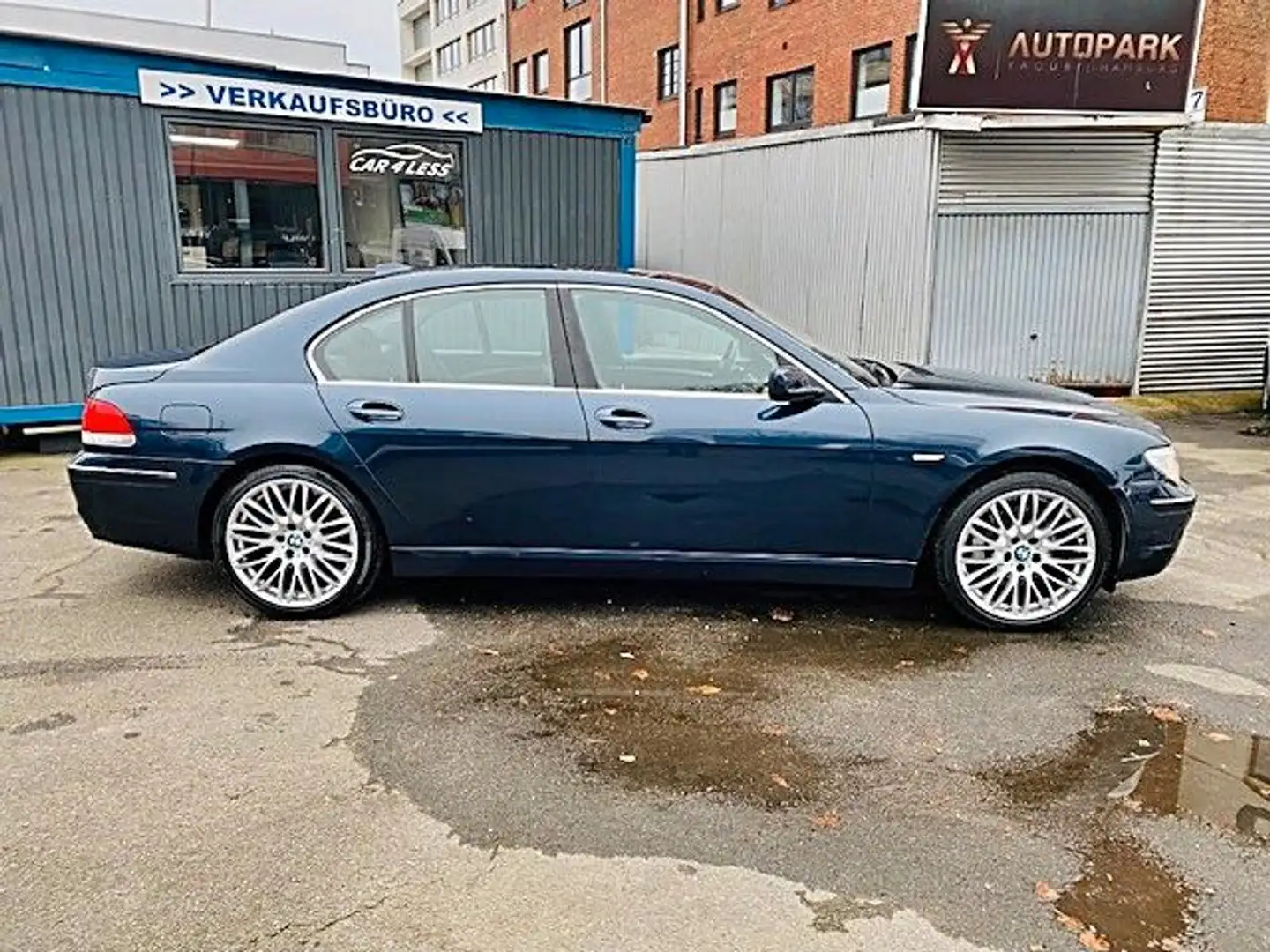 BMW 750 i A/ XENON-LEDER-NAVI-LPG-MassageSitz Blau - 2