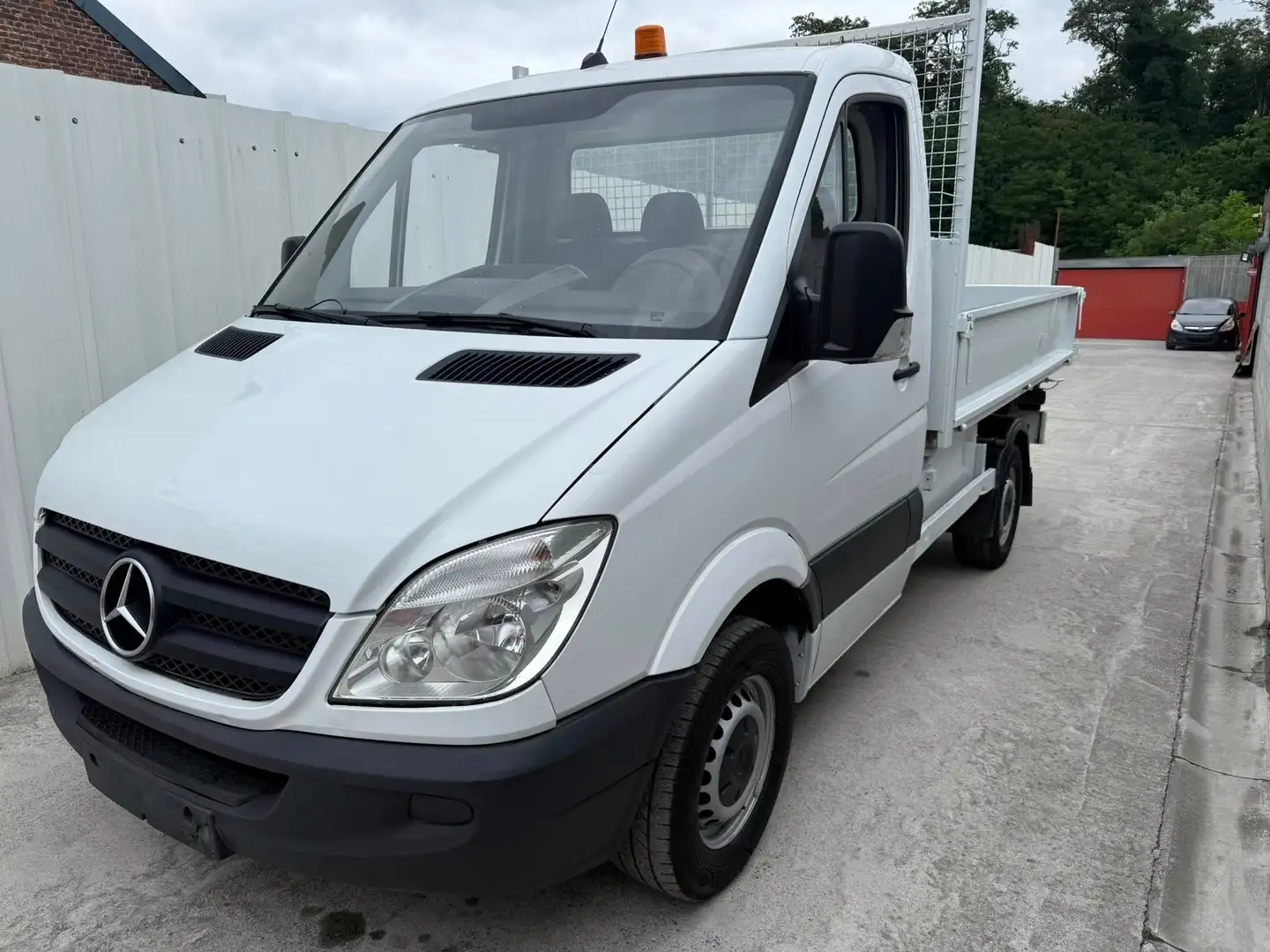 Mercedes-Benz Sprinter 313 CDI tri benne basculante utilitaire Blanc - 2