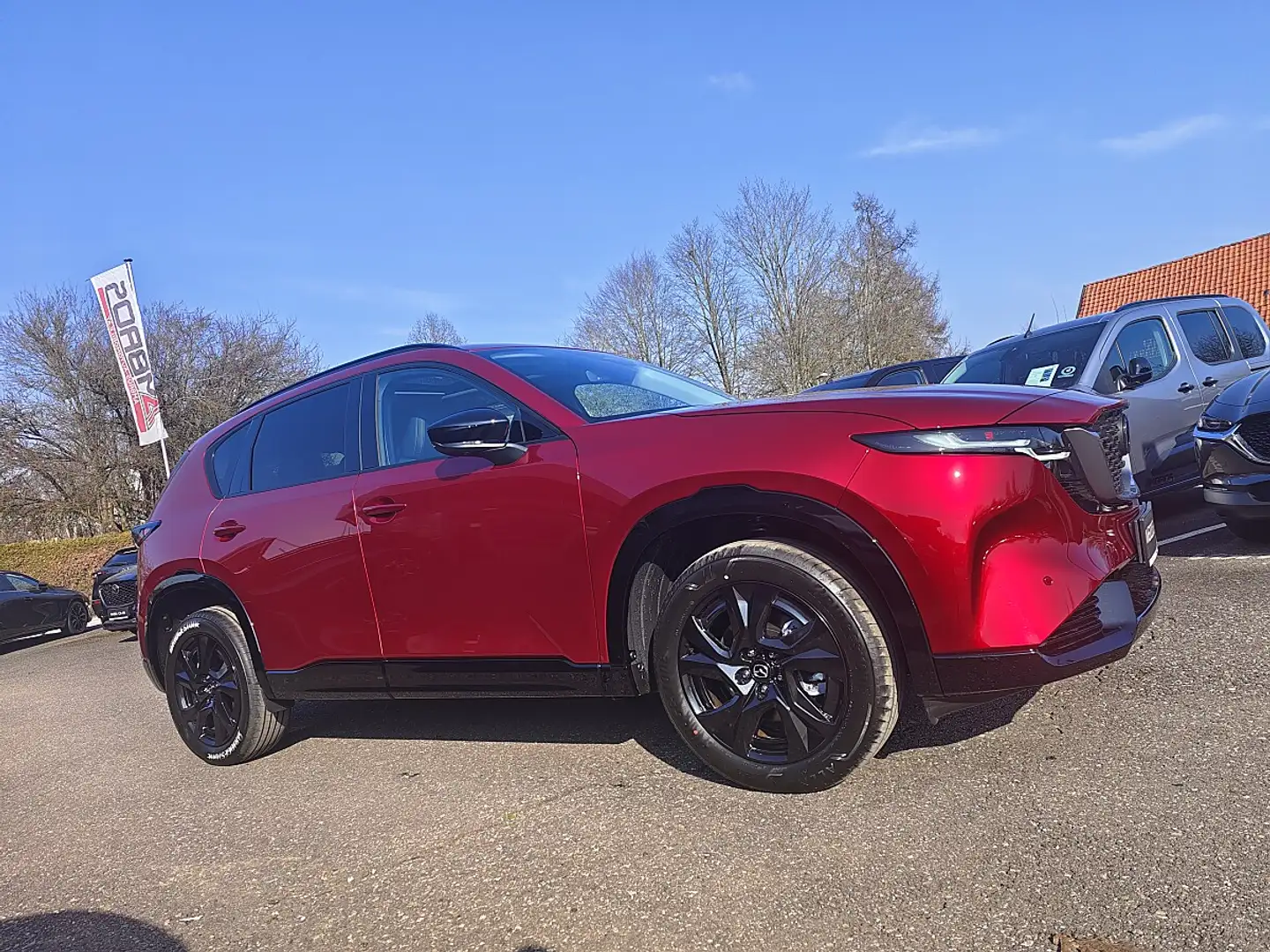 Mazda CX-5 e-Skyactiv 2,5 G141 MHEV AWD ALLRAD HOMURA Auto... Rot - 1
