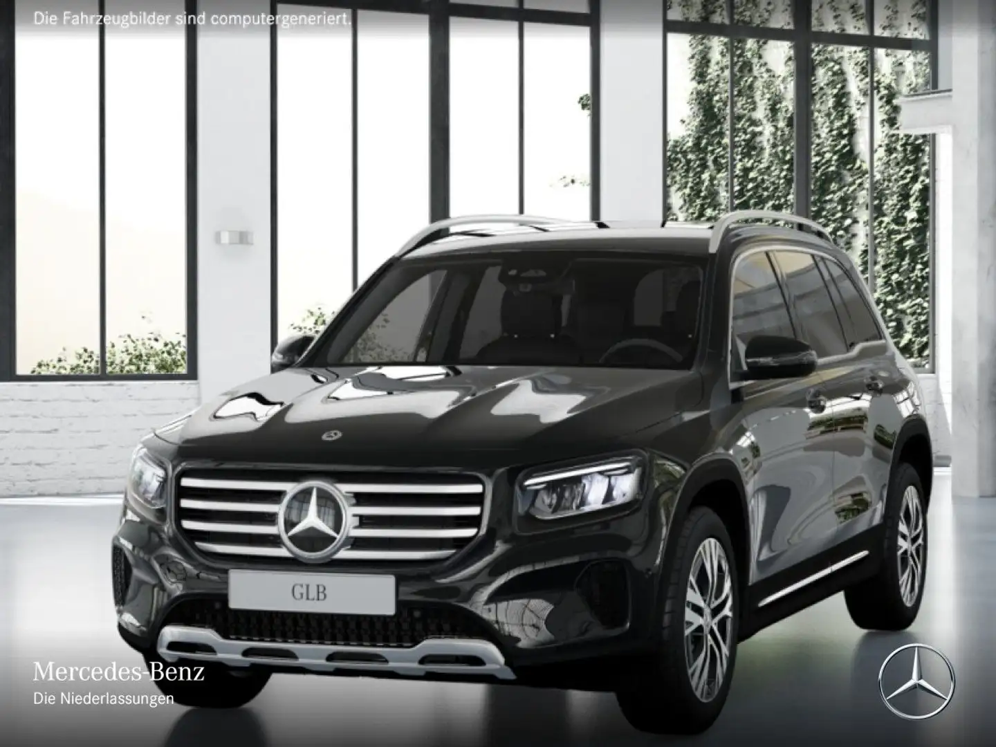 Mercedes-Benz GLB 180 PROGRESSIVE+AHK+LED+KAMERA+TOTW+7G Černá - 2