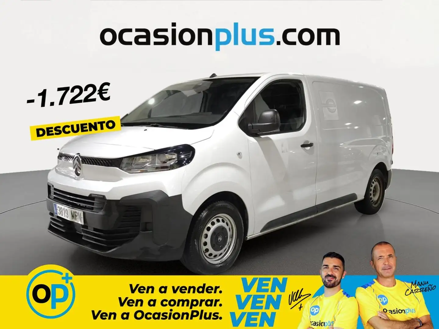 Citroen Jumpy Fg. 1.5 BlueHDI Talla M S&S 120 Blanco - 1