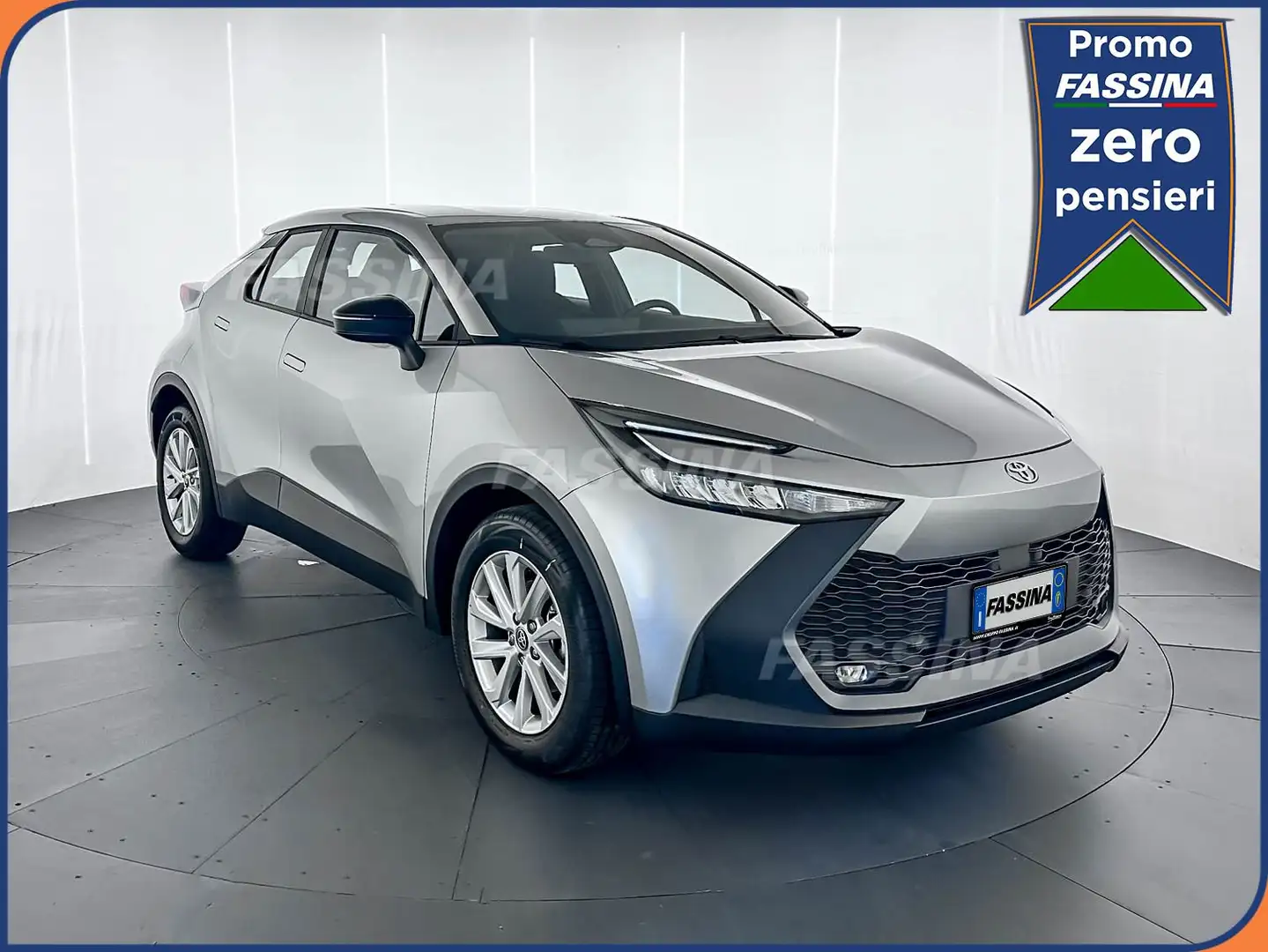 Toyota C-HR 1.8 hev Active fwd 97cv Grau - 1