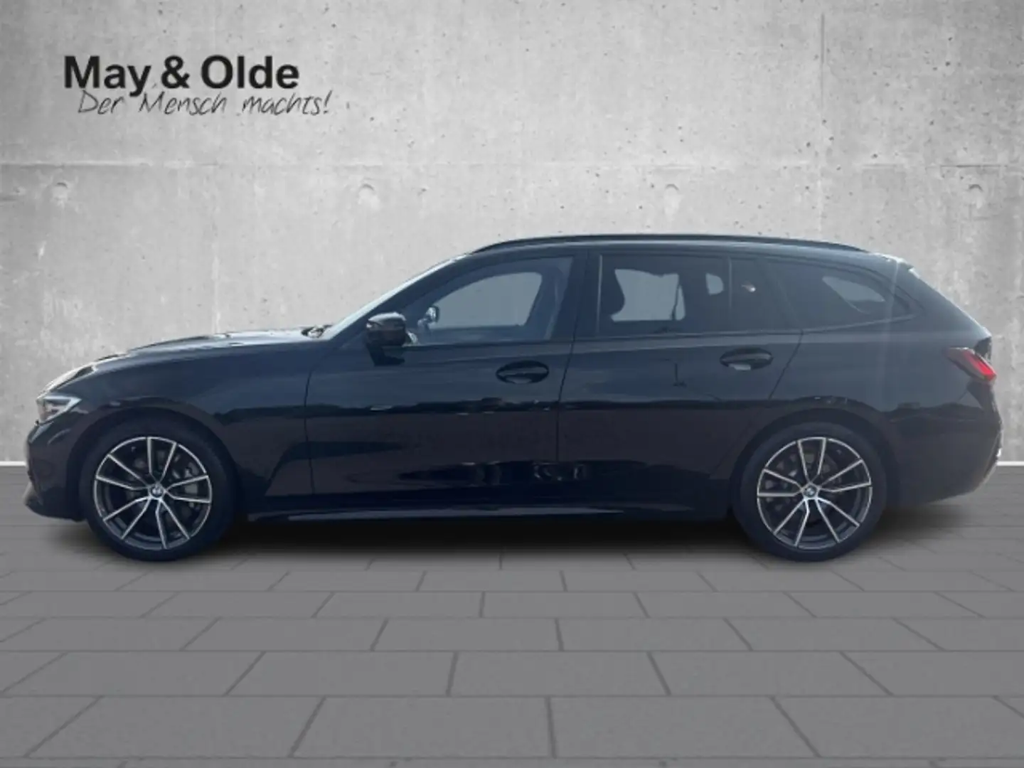BMW 330 d Touring Aut Sport-Line LED Navi Sitzhzg Schwarz - 2