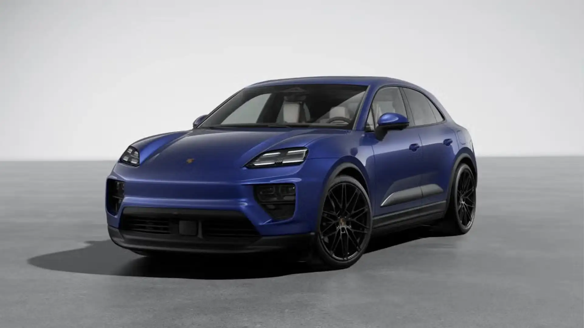 Porsche Macan Macan 4 Bev di concessionario ufficiale Blu/Azzurro - 1