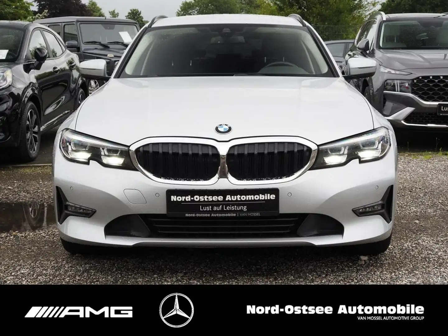 BMW 320 d XDRIVE ADVANTAGE PDC LED SITZHEIZUNG SPUR Argent - 2
