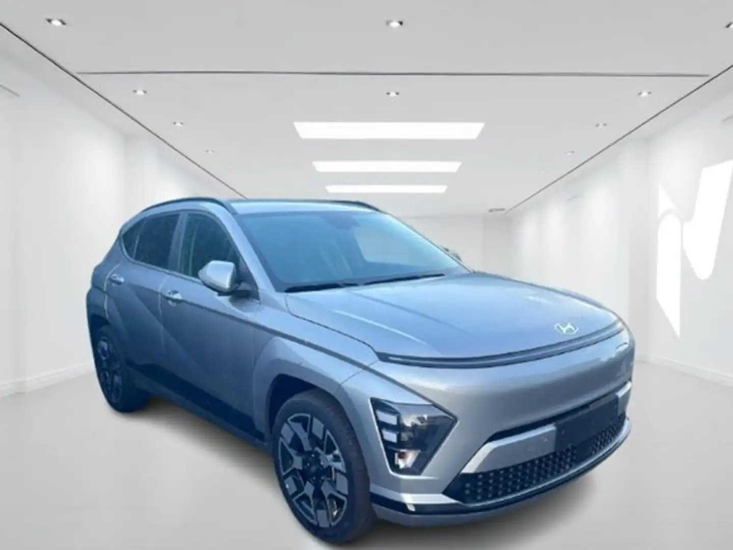 Hyundai KONA EV 64KVWH Exclusive GX124HG TASSO 3% ANTICIPO 0 Argento - 2