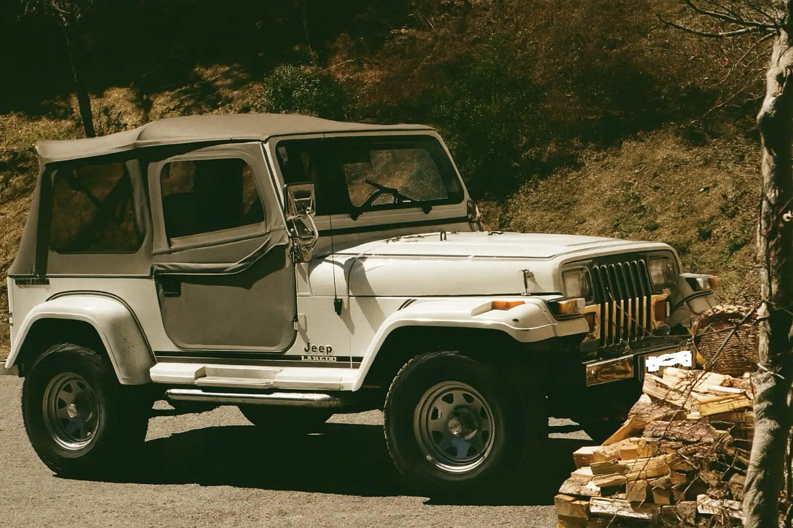 Jeep Wrangler Soft Top YJ LAREDO 1988 Weiß - 2