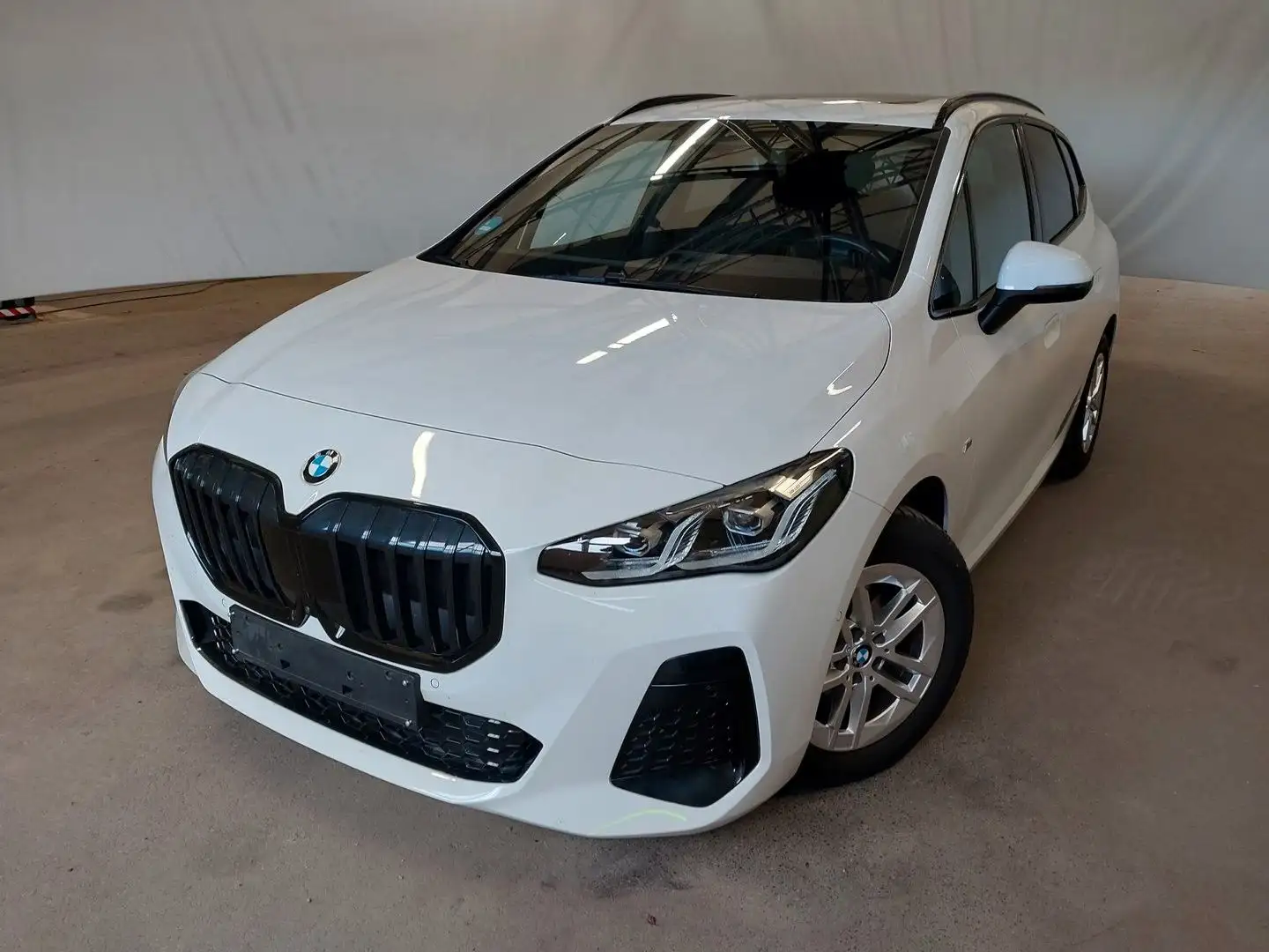 BMW 220 220i AT M Sport AHK ACC PANO H/K 360° DA+ adpLED Blanc - 2