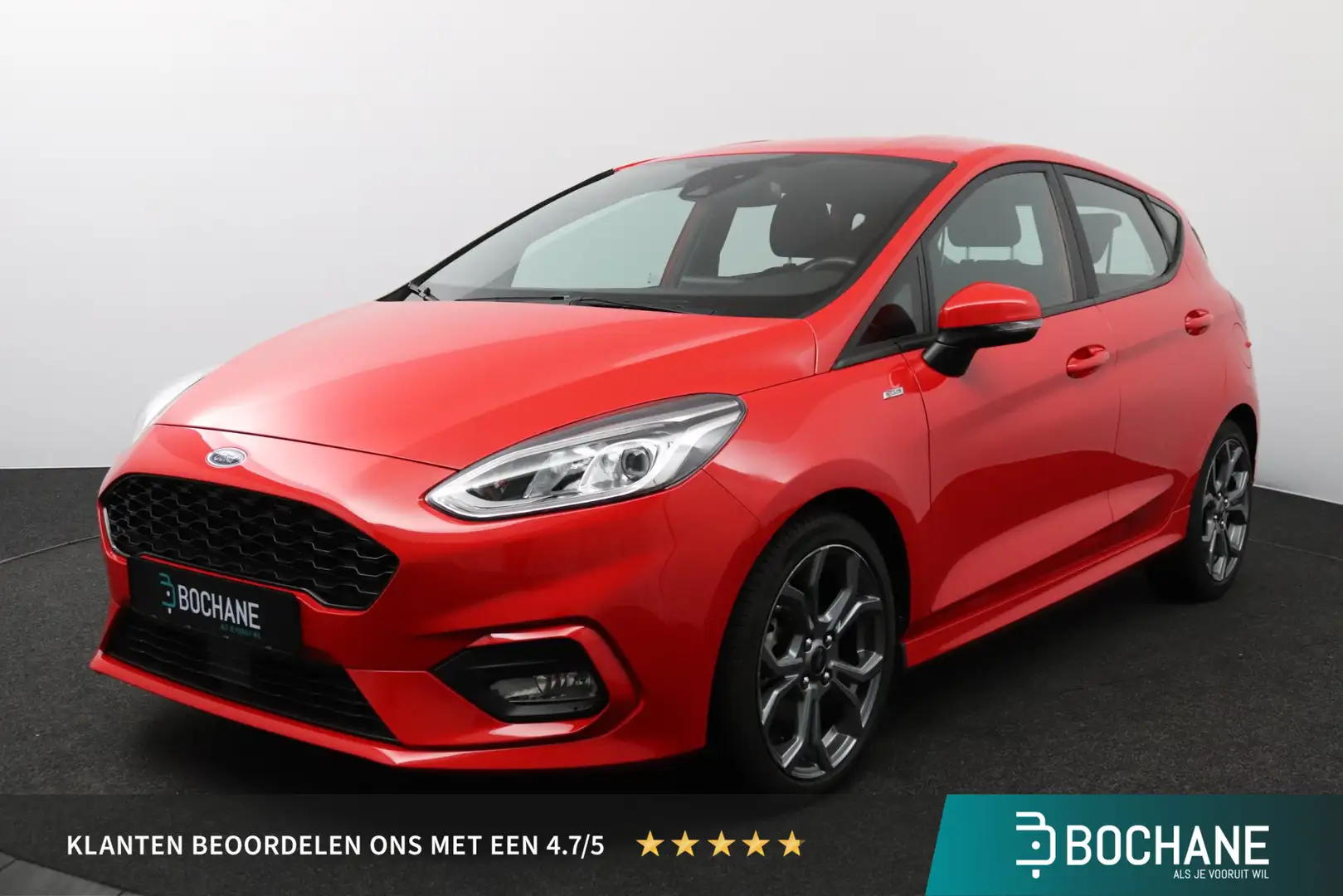 Ford Fiesta 1.0 EcoBoost ST-Line | LED Koplampen| Cruise-Contr Rood - 1