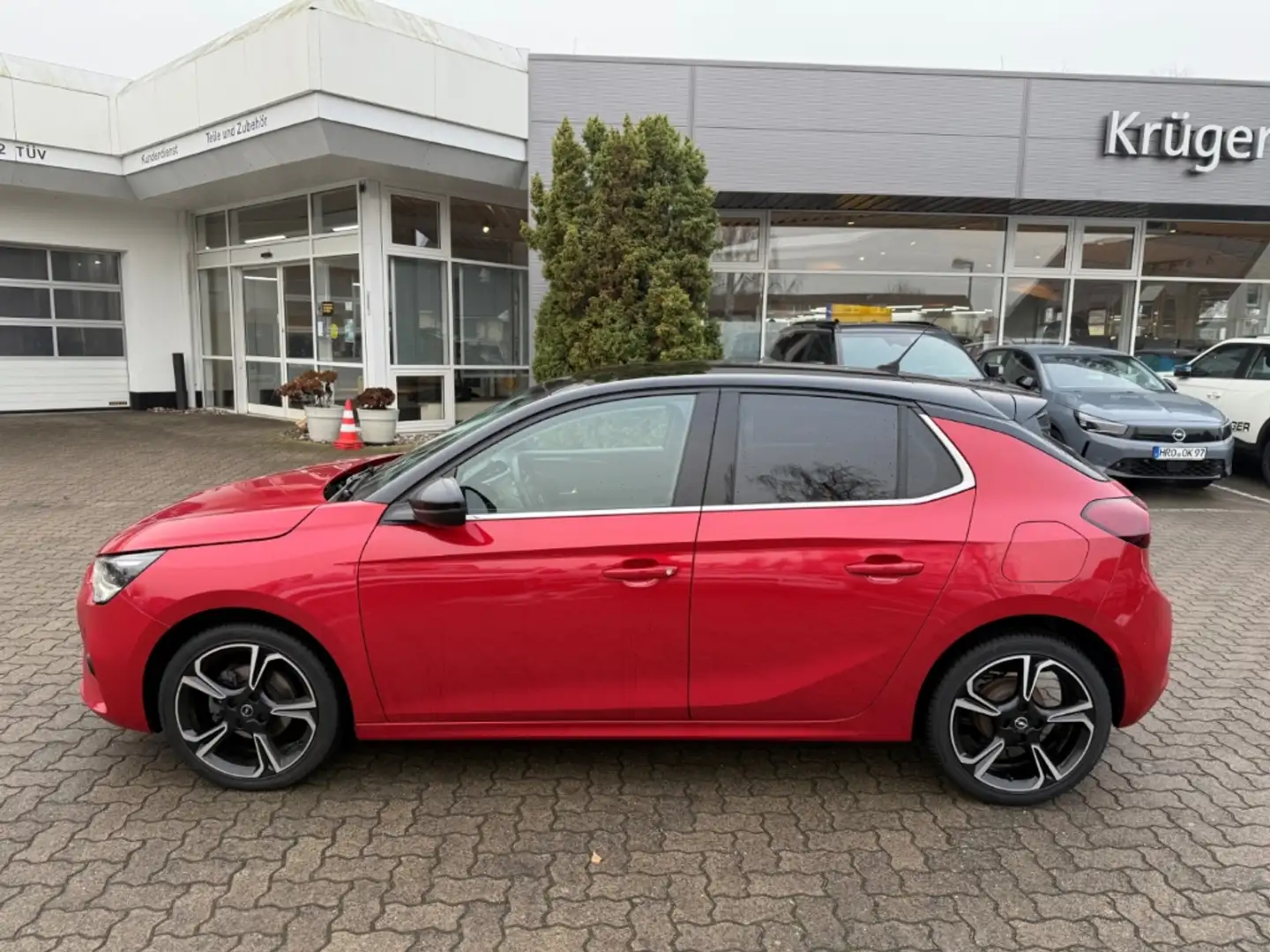 Opel Corsa F Elegance inkl. *SHZ*LHZ*Rückfahrkamera* Rouge - 2