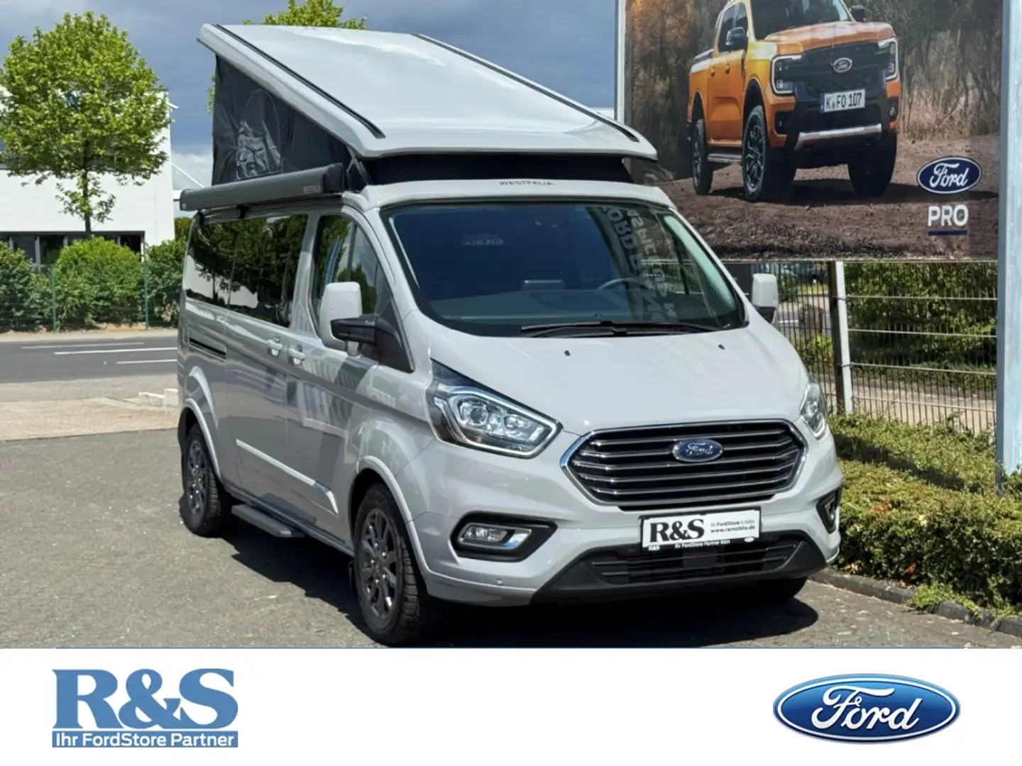 Ford Nugget Plus Limited L2 Aufstelldach+Tempomat+Rückf Grau - 1