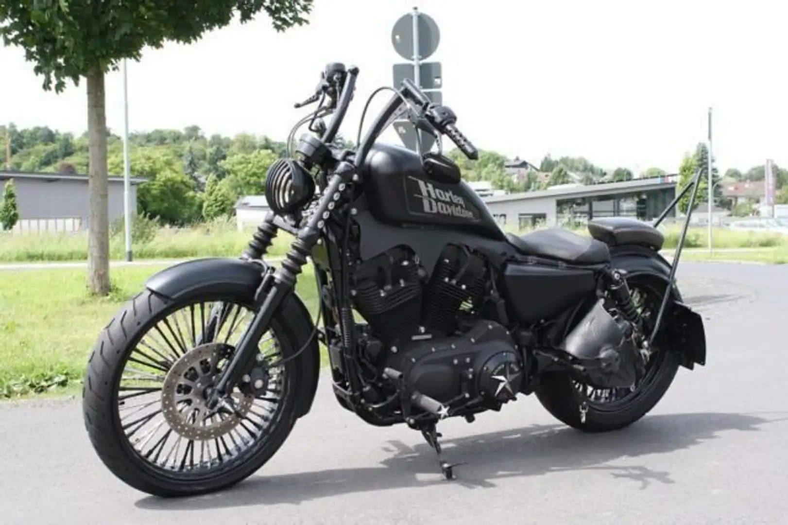 Harley-Davidson Sportster 1200 XL Forty Eight 48 -EYECATCHER- Negru - 2