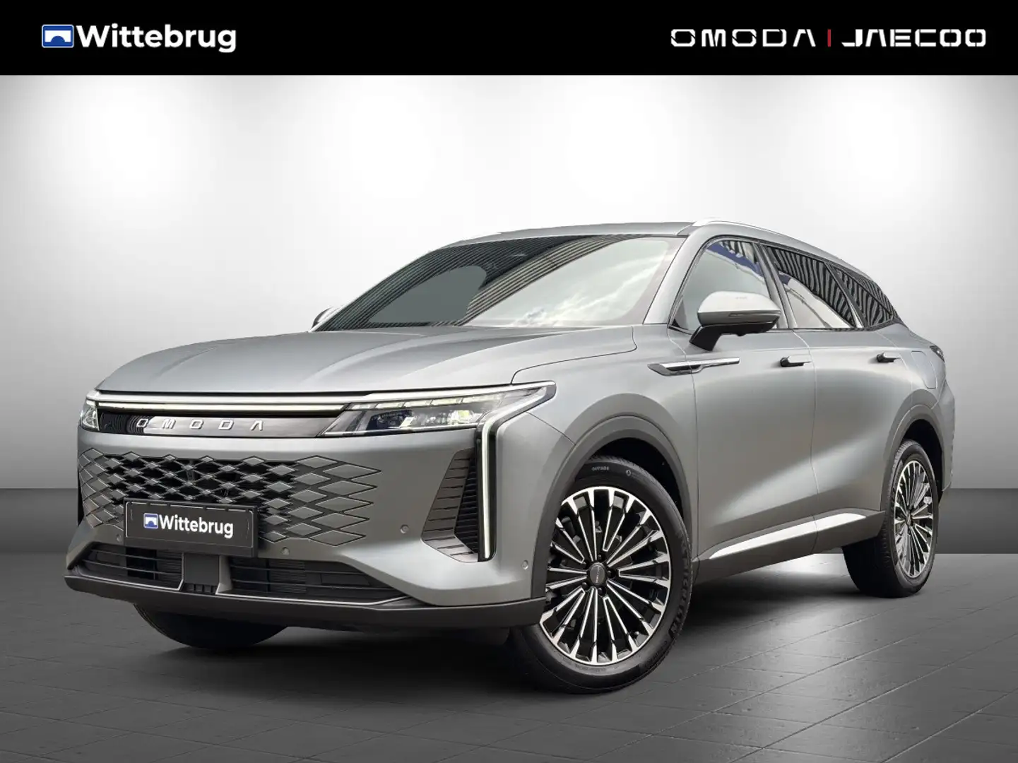 Omoda 9 Premium Plug-In Hybride Automaat met 1100 km Range Grijs - 1
