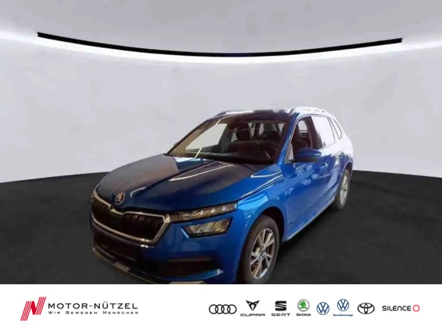 Skoda Kamiq 1.5 TSI DSG STYLE LED+NAVI+APP+GRA+SHZ+PDC Blau - 1