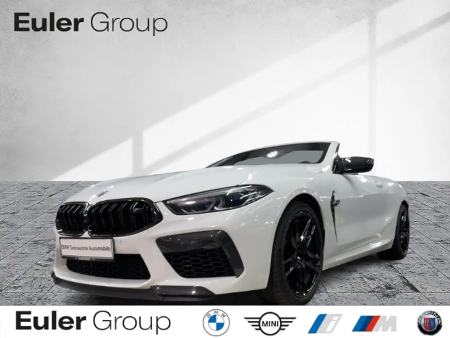 BMW M8 Cabrio Competition HUD AD Navi Laser 360-Kamera Le Blanc - 1