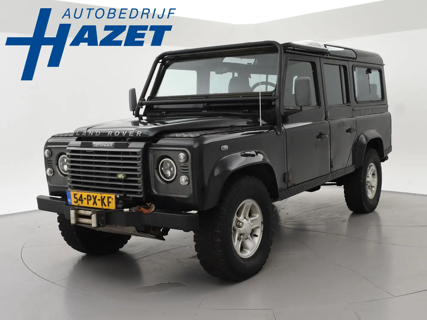 Land Rover Defender 2.5 TD5 110 SW G4 7-PERS YOUNGTIMER OPKNAPPER - VE Noir - 1