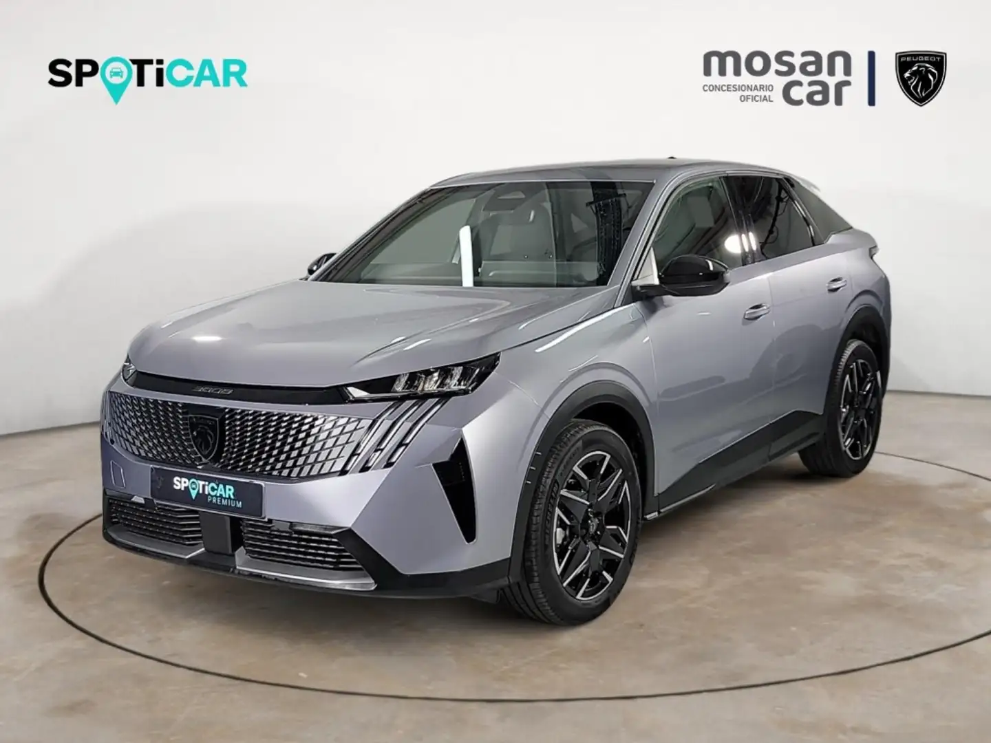 Peugeot 3008 Hybrid 136 Allure eDCS6 Gris - 1