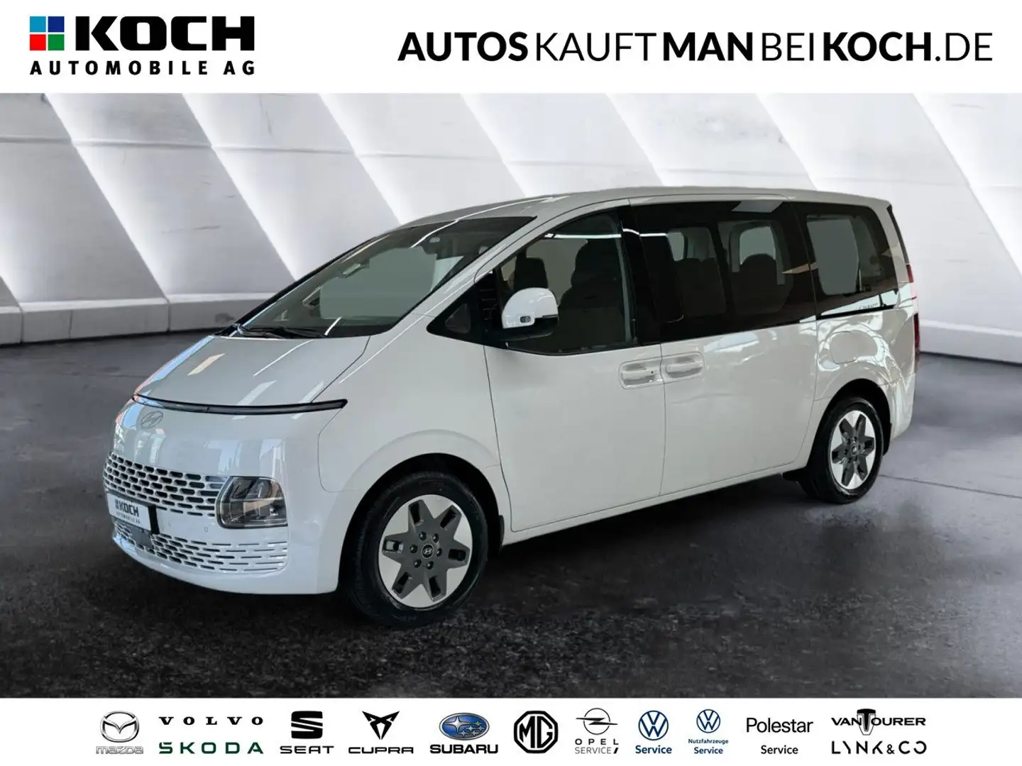 Hyundai STARIA MHYBRID 1.6 T-GDI AUT 9S LED SH NAVI KAM Weiß - 1