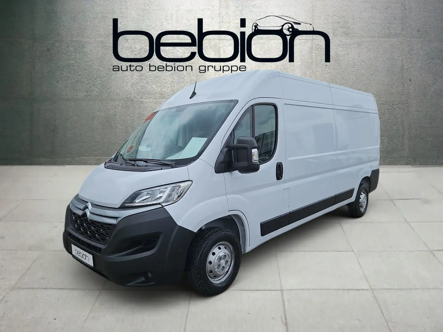 Citroen Jumper 35 BlueHDi 140 FAP L3H2 S&S PDC Klima Wit - 2
