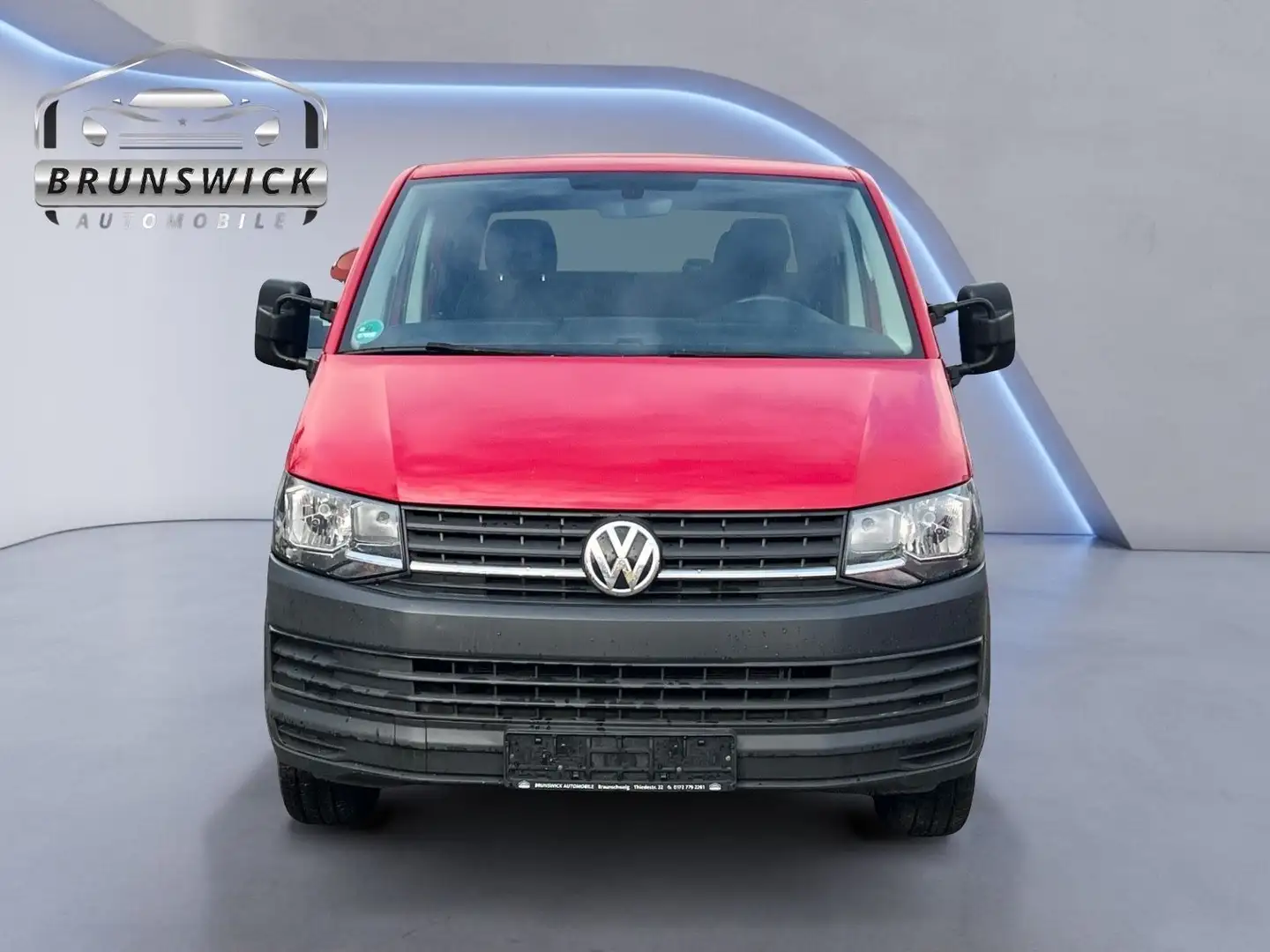 Volkswagen T6 Transporter Doppelkabine*NAV*KLIMA* Rood - 1