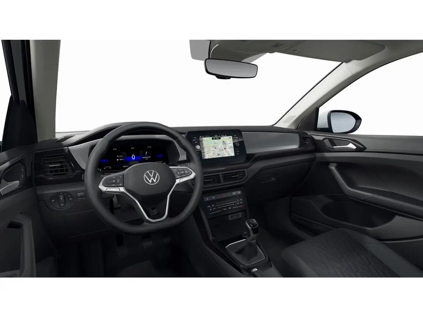 Volkswagen T-Cross 1.0 TSI Navi*CAM*ACC*SHZ Life Weiß - 2