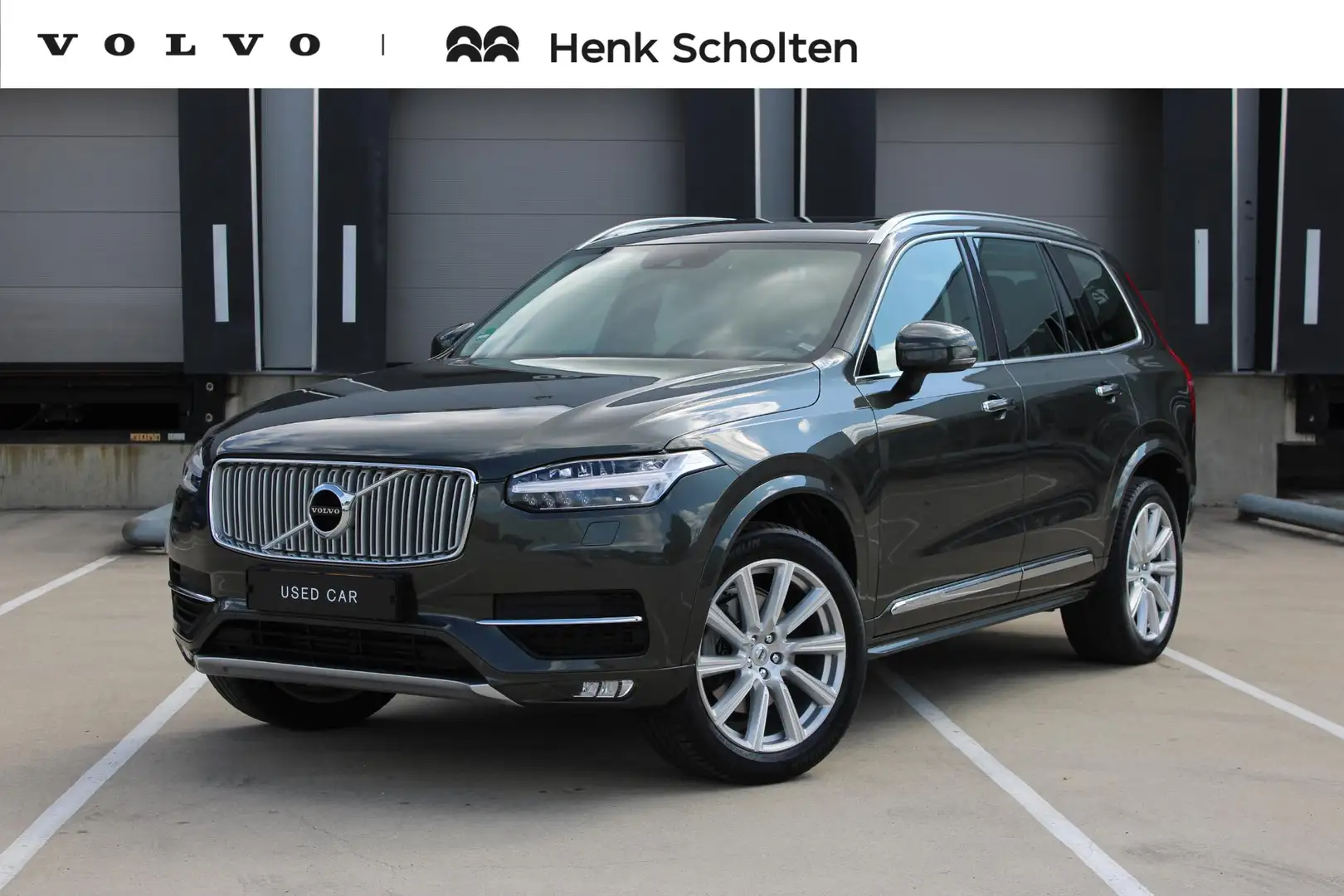 Volvo XC90 2.0 T5 AWD Inscription Semi-Elektrische Trekhaak | Grijs - 1