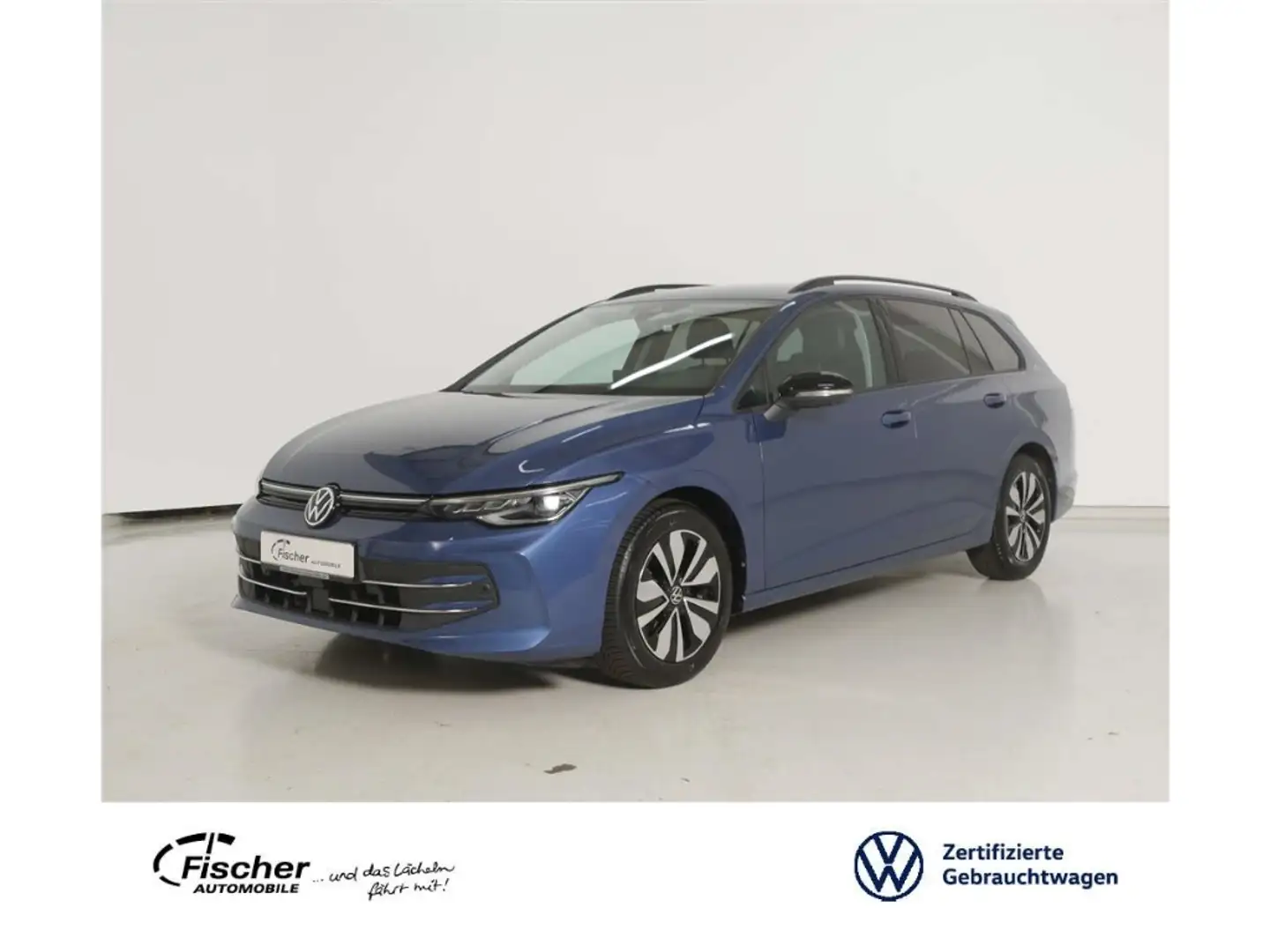 Volkswagen Golf Variant 2.0 TDI Goal DSG NAV/Matrix/AHK/RFK Blauw - 1