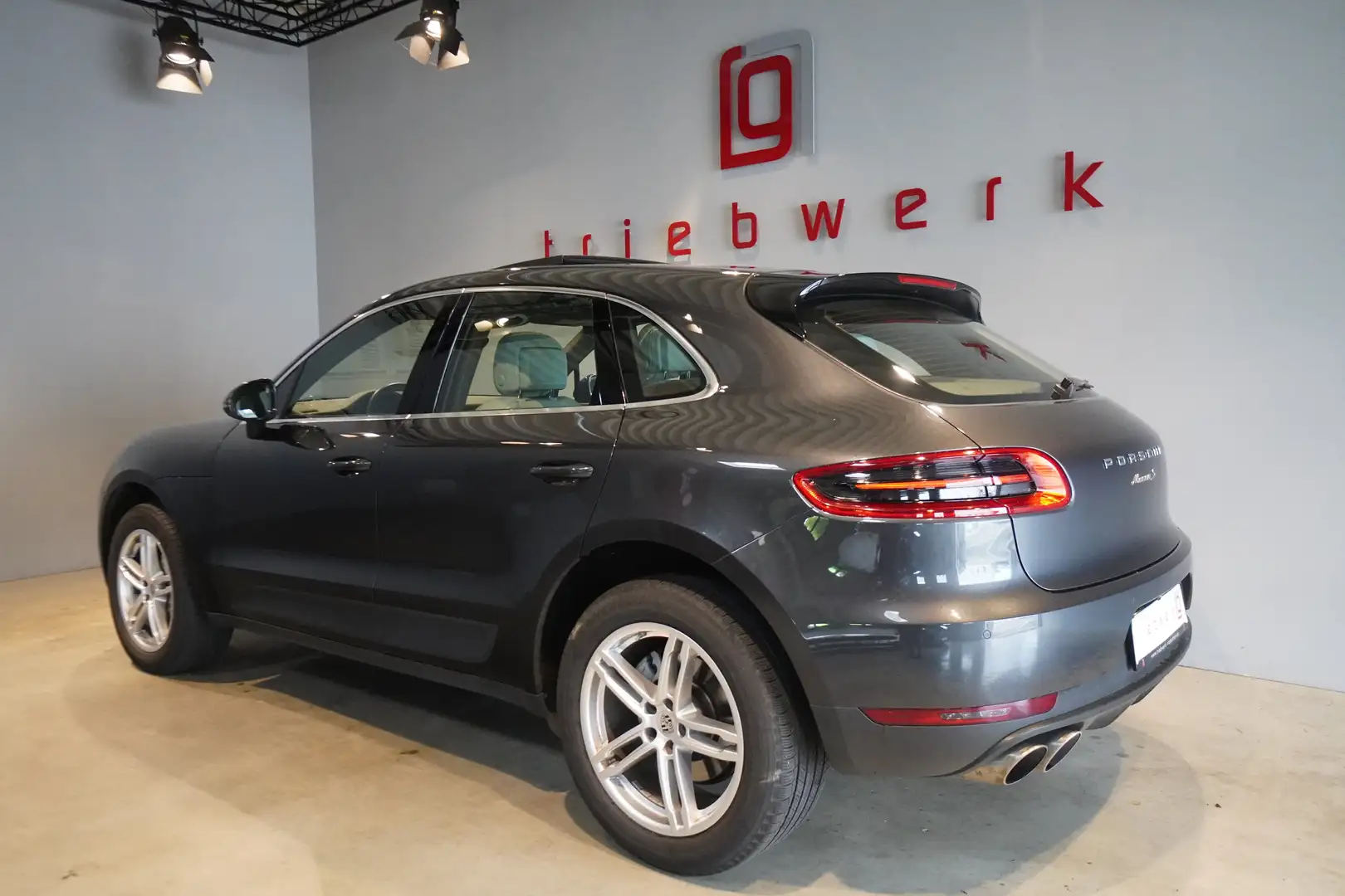 Porsche Macan S PDK-BRD-FZG-U-frei-Pano-37 TKm*** Gris - 2