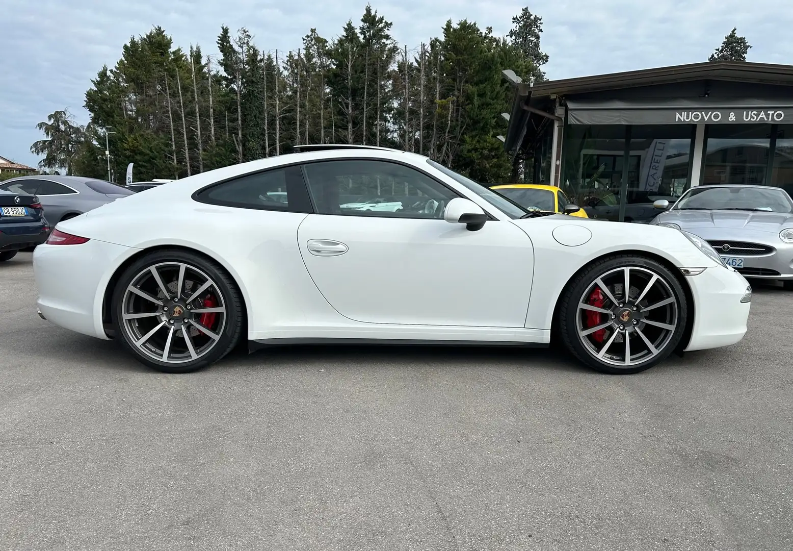Porsche 911 Coupe 3.8 Carrera 4S UNICA!/STRAFULL/KM DOC/TETTO. Bianco - 2