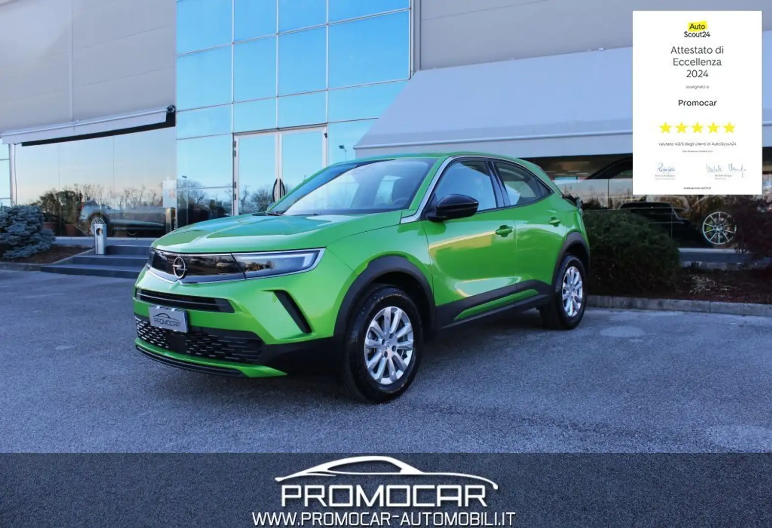 Opel Mokka 1.2 TURBO EDITION *UNIPROP* Grün - 1