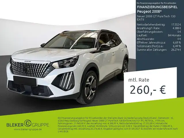 2024 Peugeot 2008 in White for sale