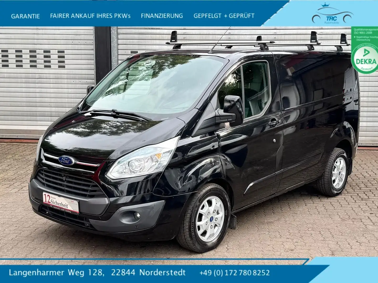 Ford Transit Custom Kasten 270 L1 Trend Schwarz - 1